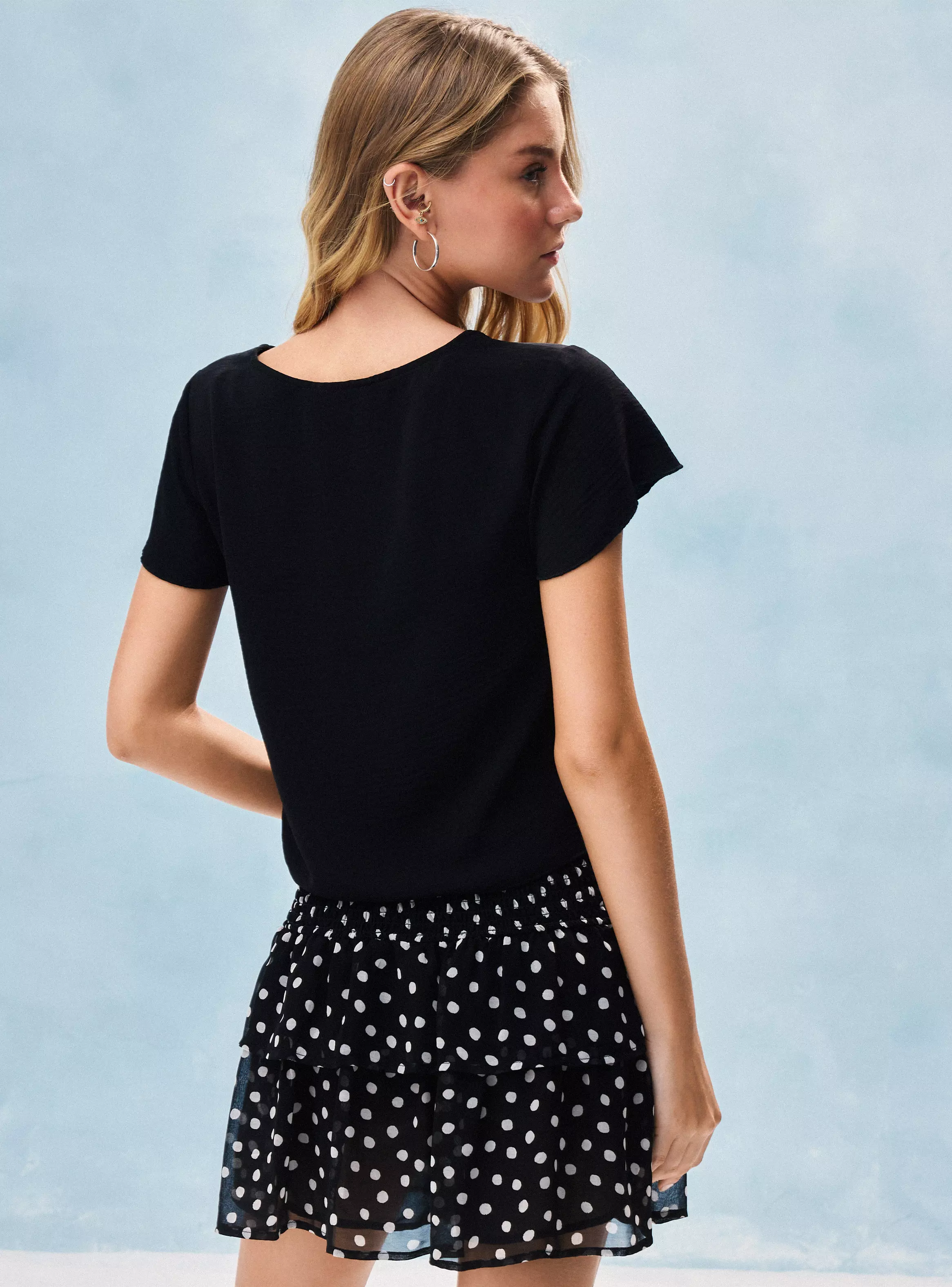 Blusa Ajustable en Centro Delantero-1