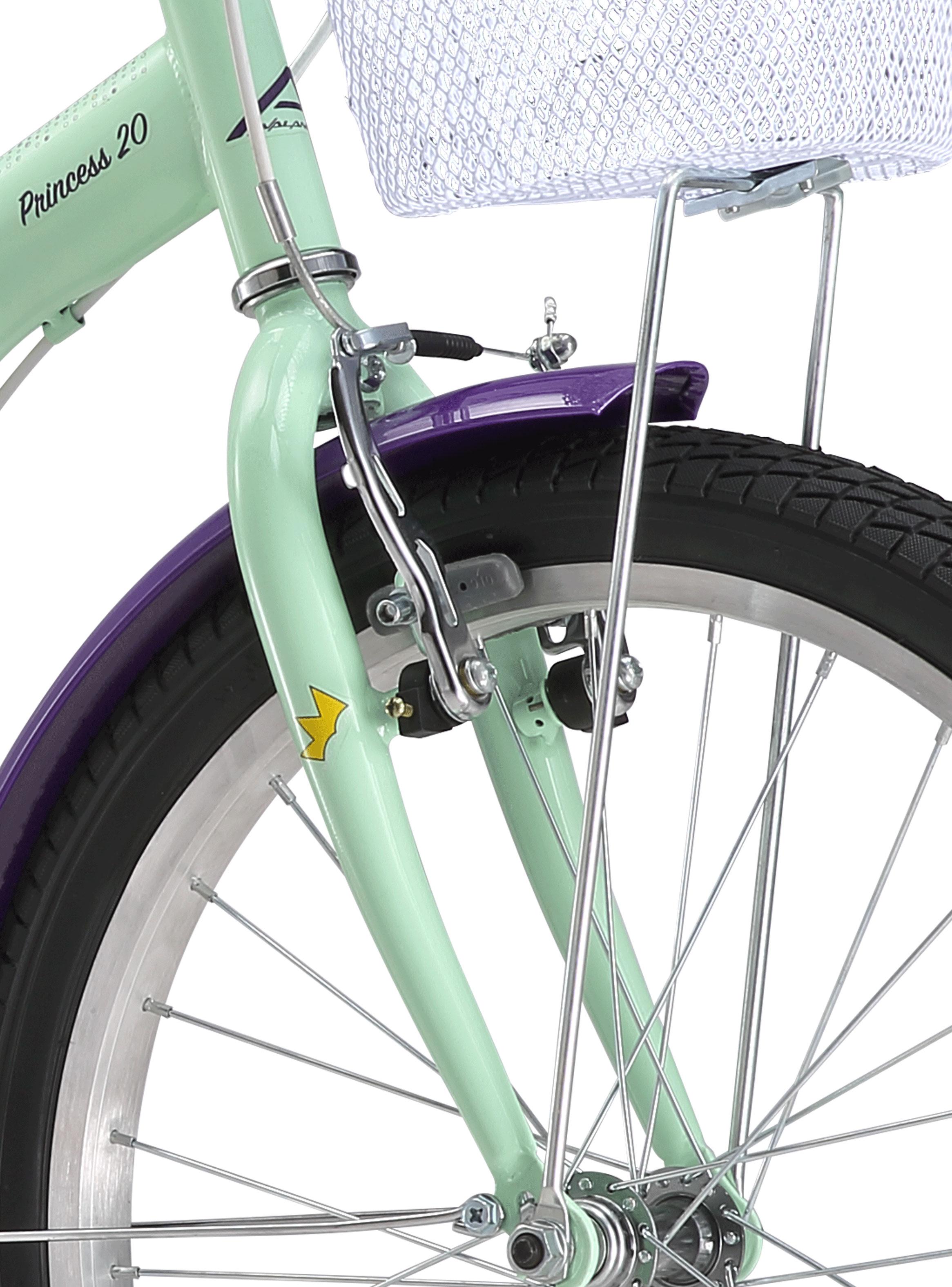 Bicicleta Infantil Princess Aro 20' Verde Niña-3
