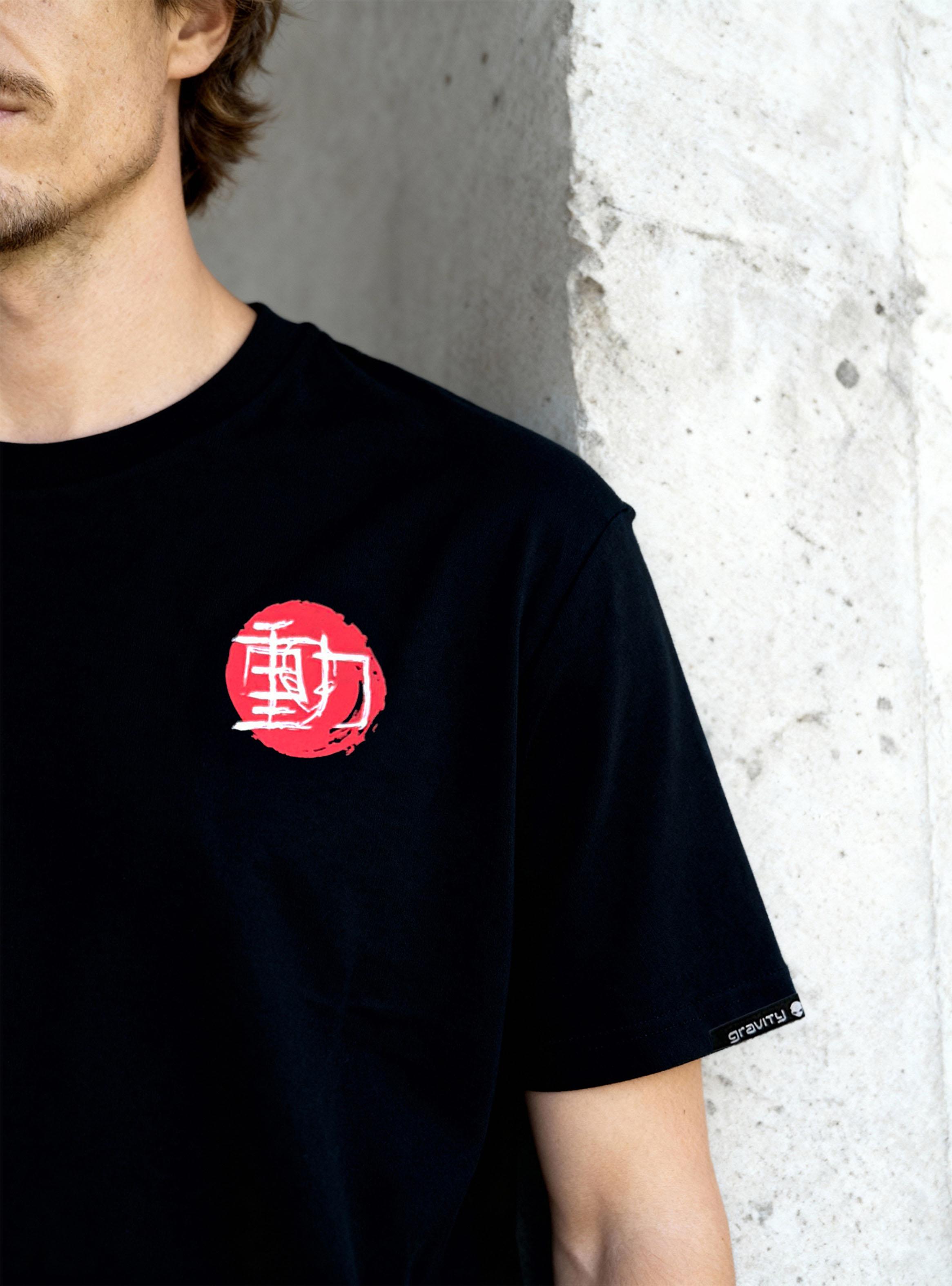 Polera Regular Dragon Print-3