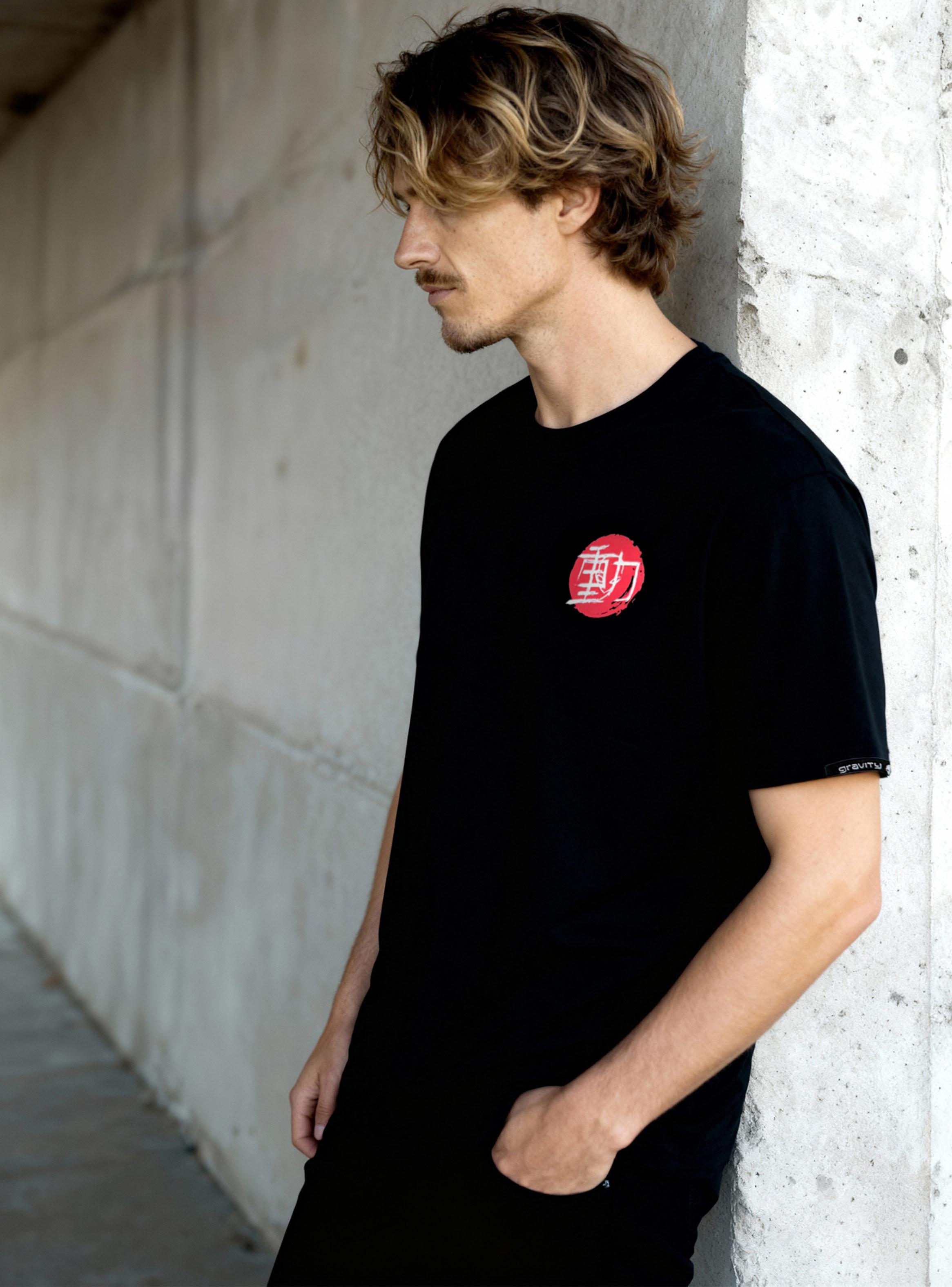 Polera Regular Dragon Print-2