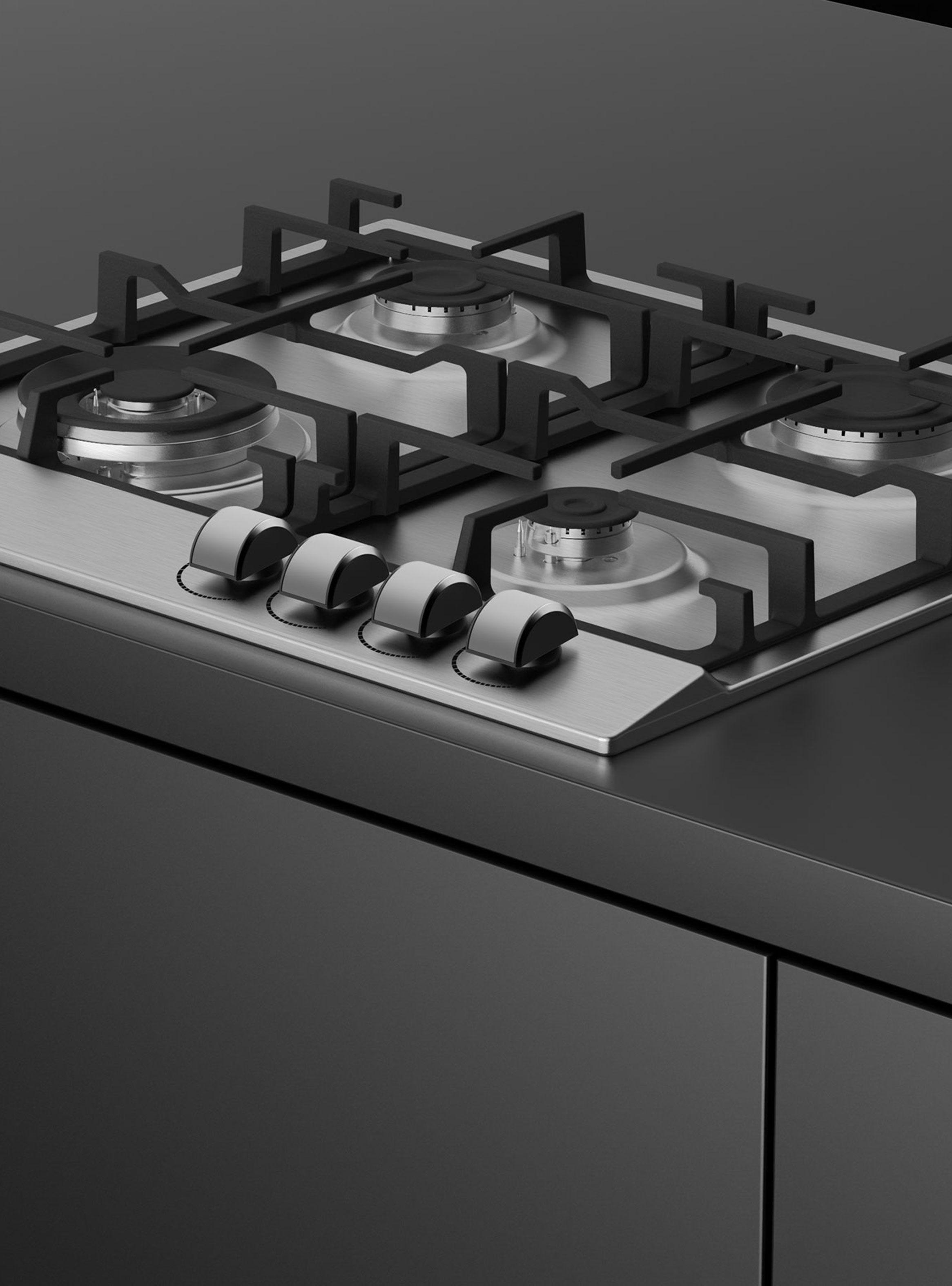 Encimera a Gas Butano 4 Quemadores GSC 64320 SBA IX-4