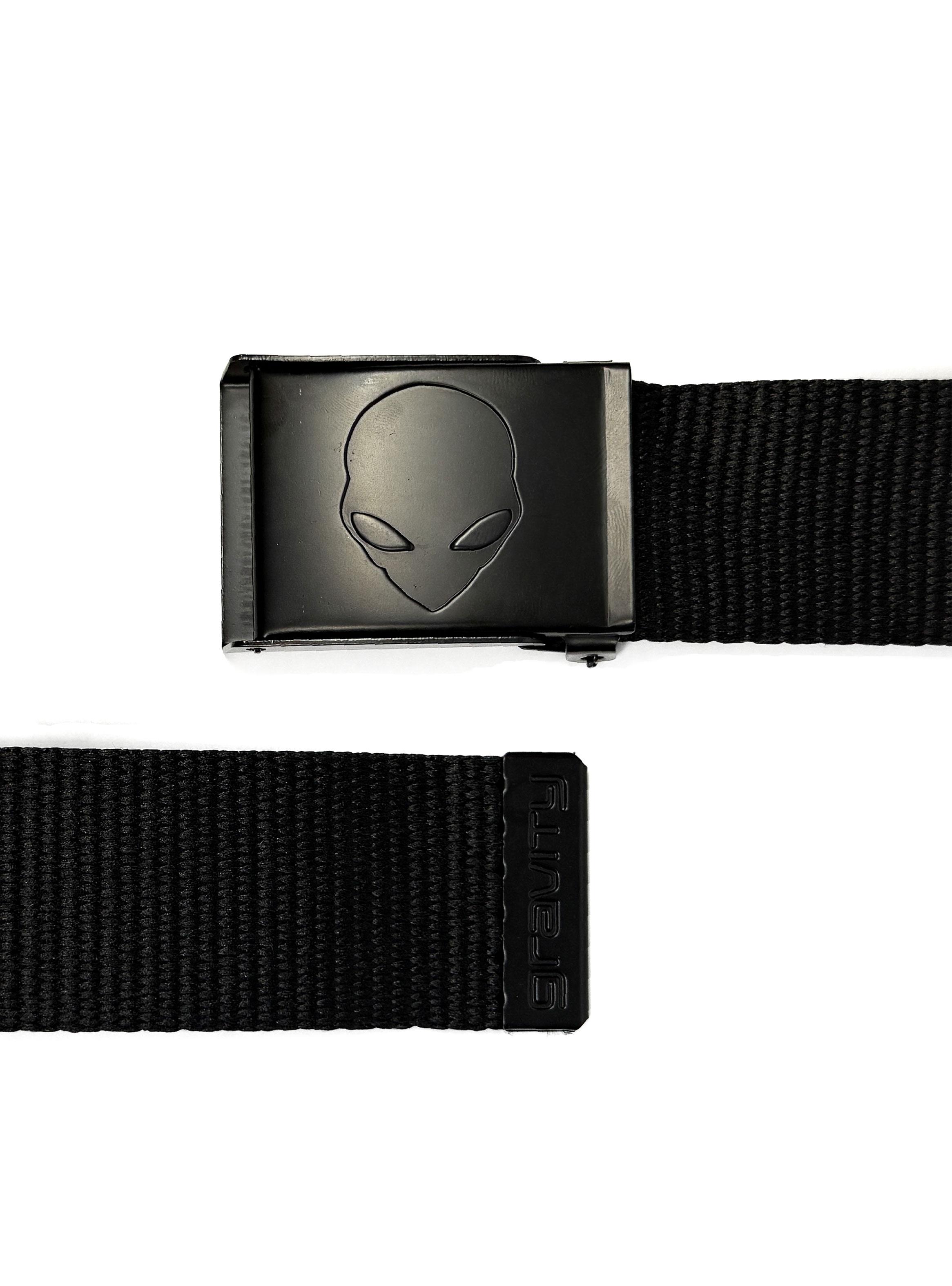 Cinturón Canvas Abre Botella Negro-2