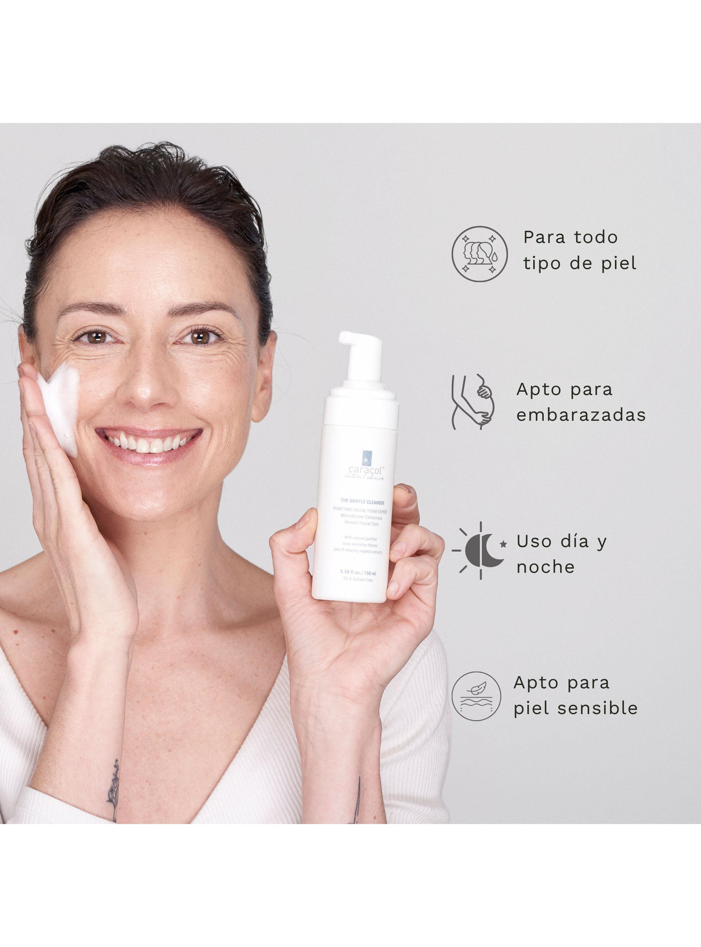 Gel de Limpieza Suave Mousse de Limpieza Facial 150 ml-3