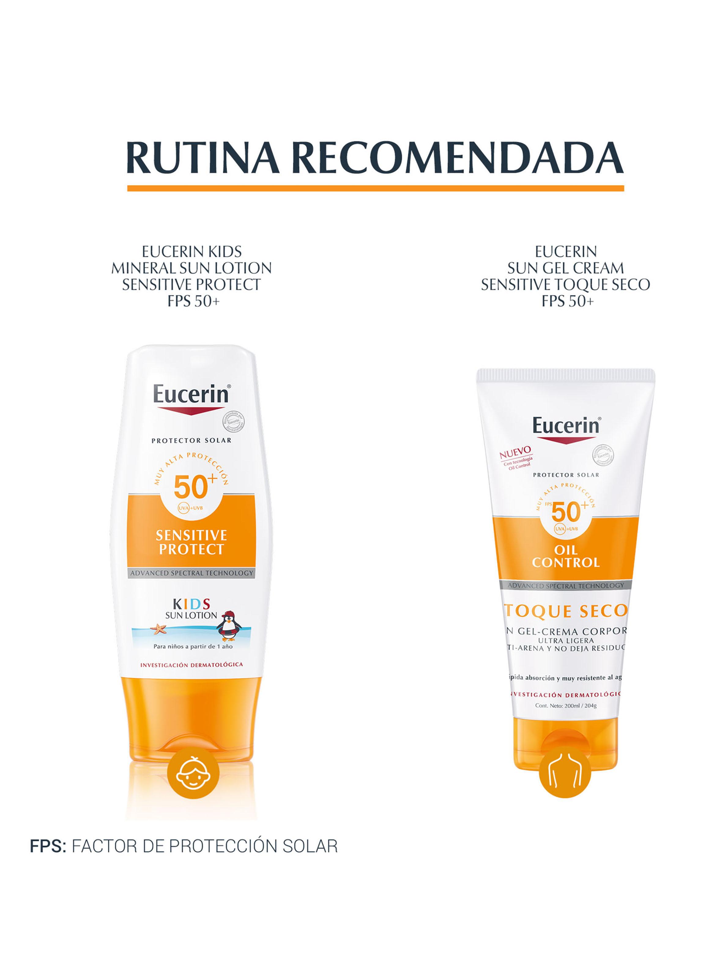 Protector Eucerin Solar Sun Oil Control Tinted Facial Tono Medio Fps50+ 50 ml-5