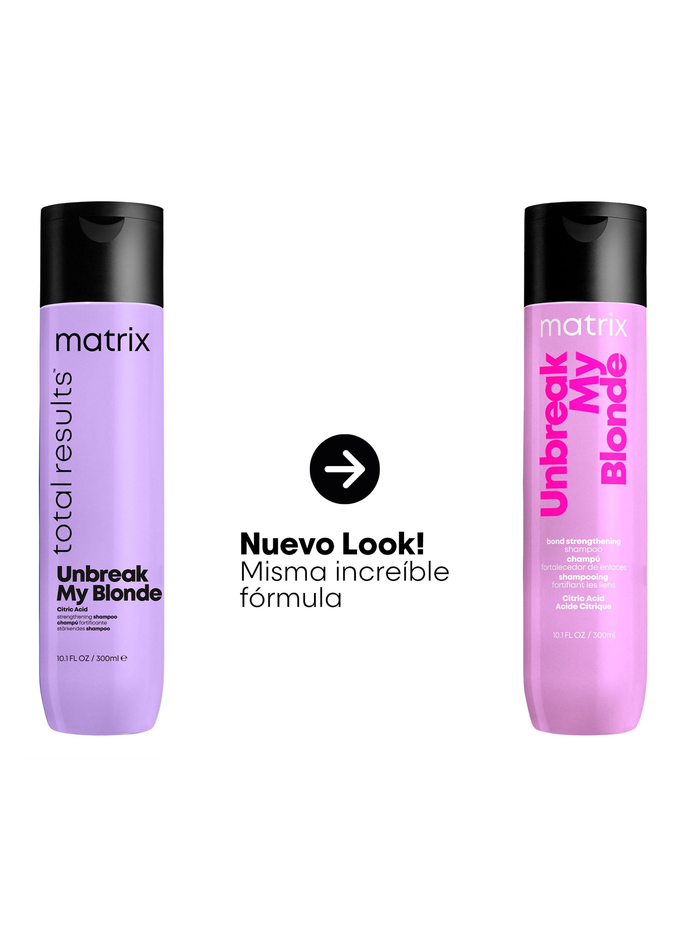 Shampoo sin Sulfatos Fortalecedor Cabello Rubio Decolorado Unbreak My Blonde 300ml-2