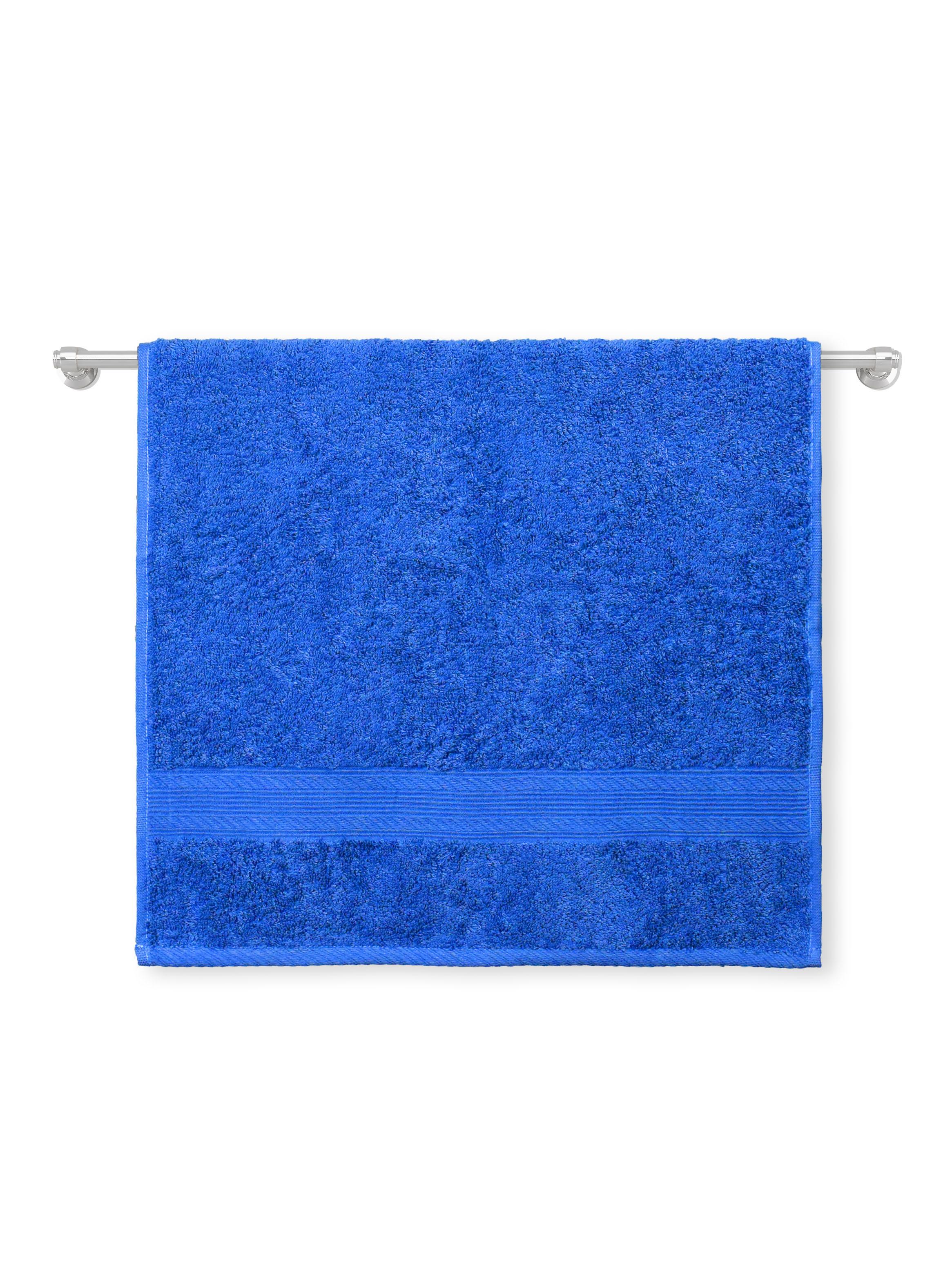 Toalla de Mano Algodón 45x90 cm Azul 500 grs-0