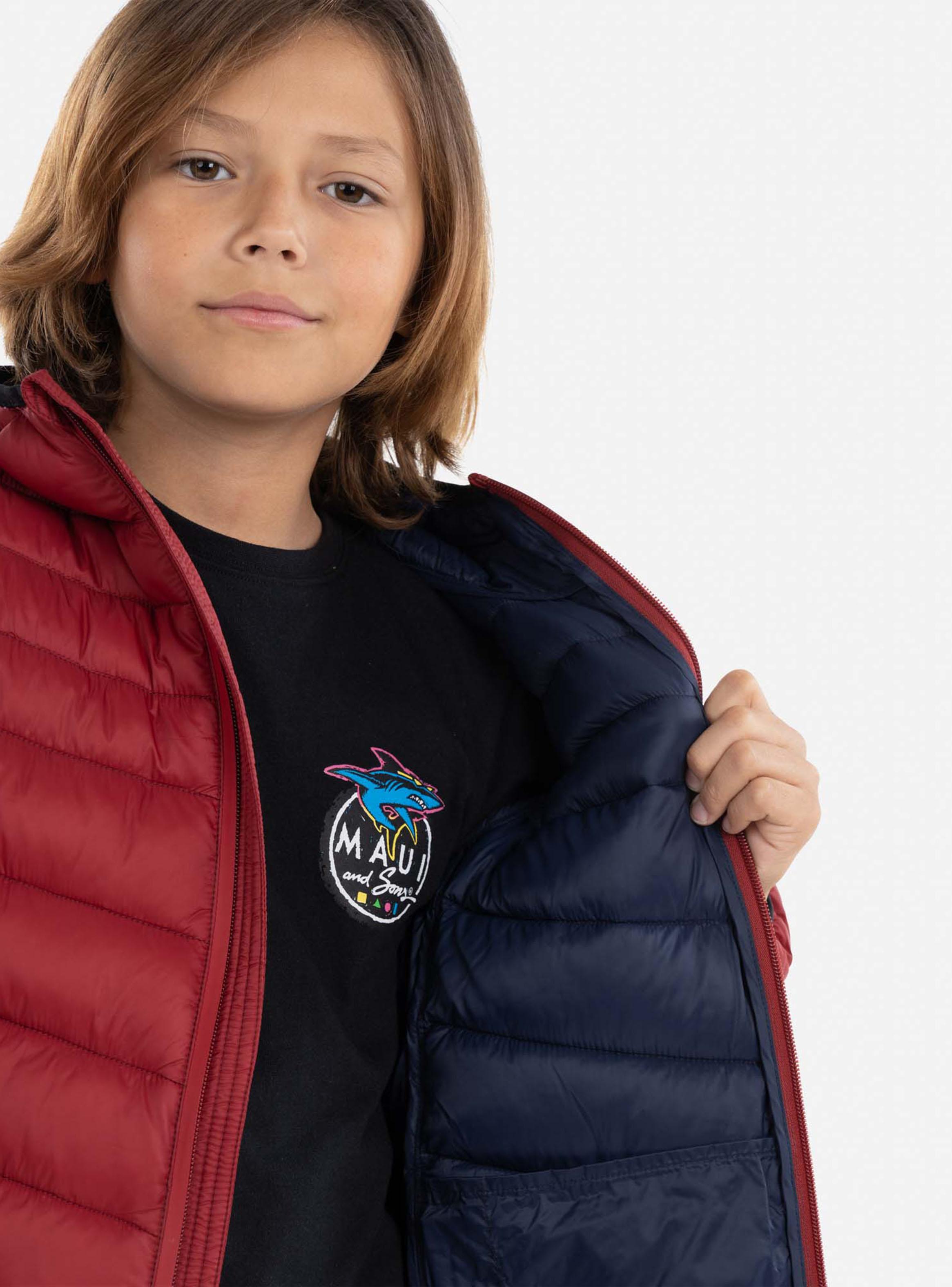 Parka Acolchada Roja-2