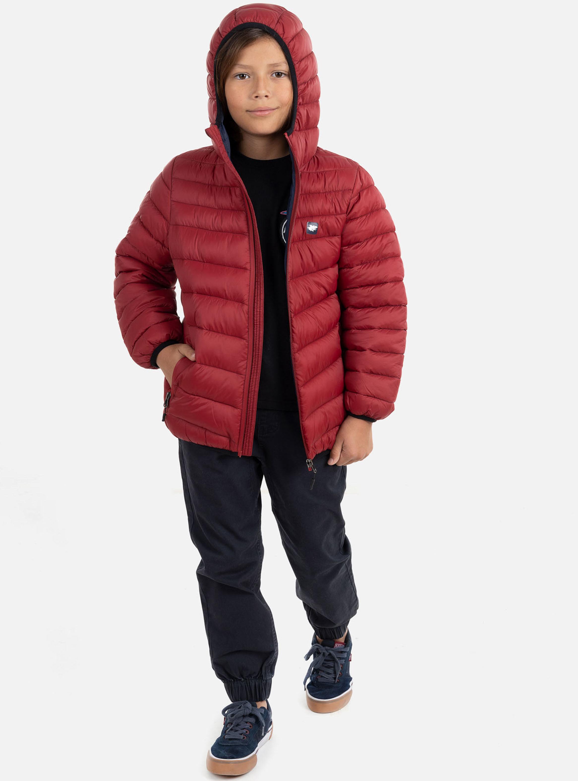 Parka Acolchada Roja-3