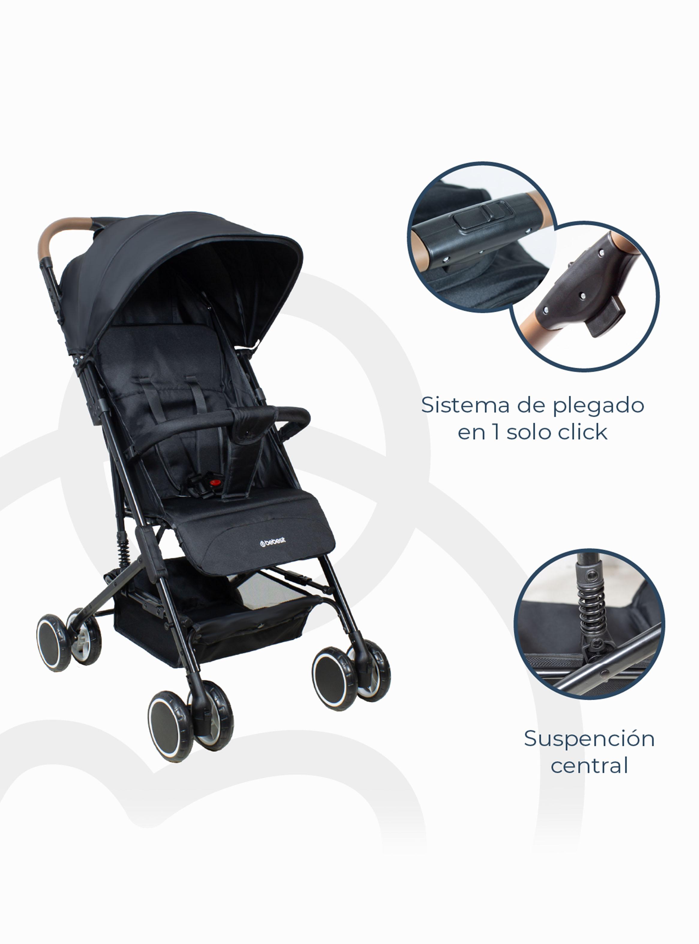 Coche Maleta Sprint Sx Negro-4
