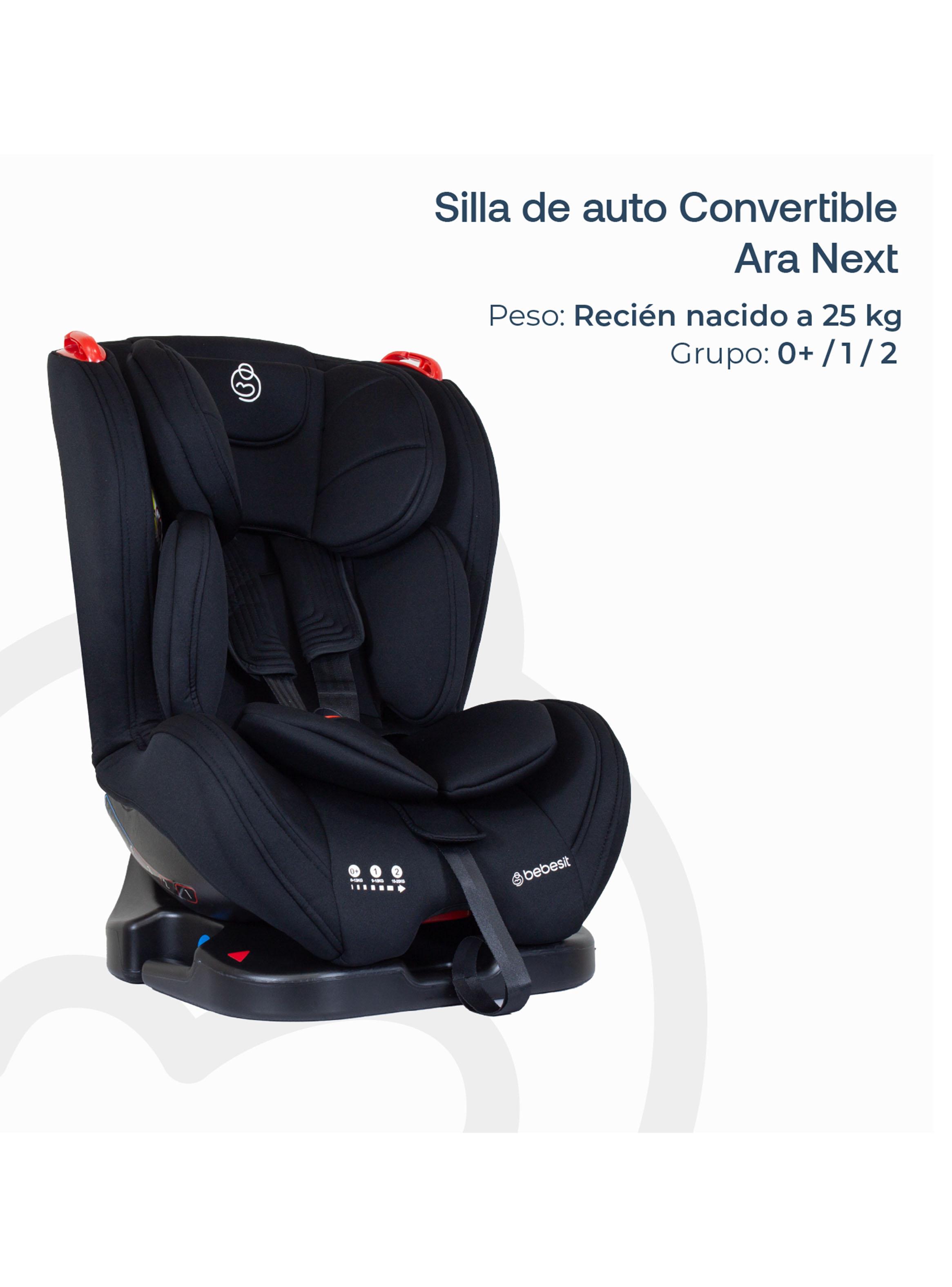 Silla de Auto Ara Next Negro-4