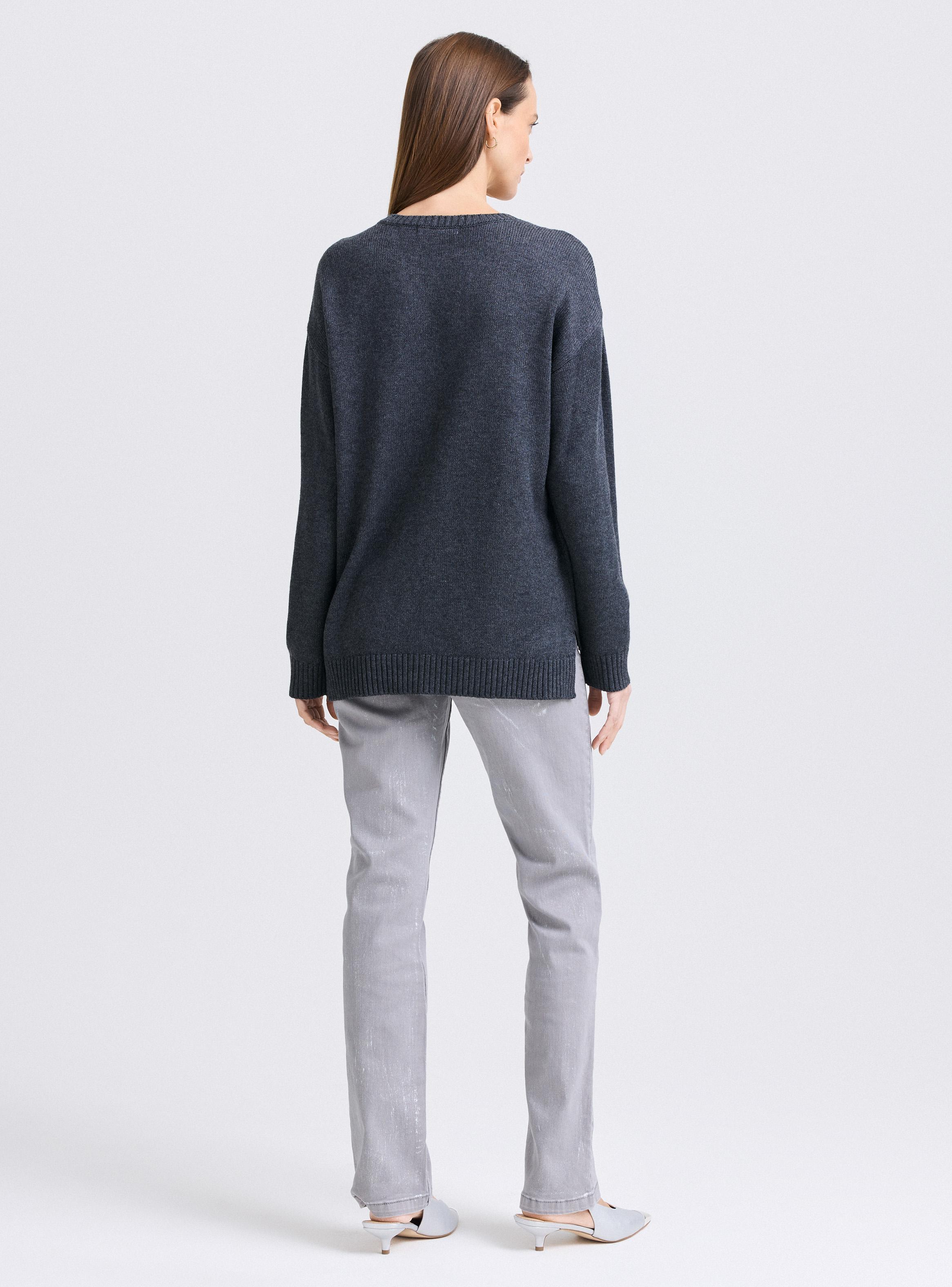 Sweater Aplicación de Cristales-5