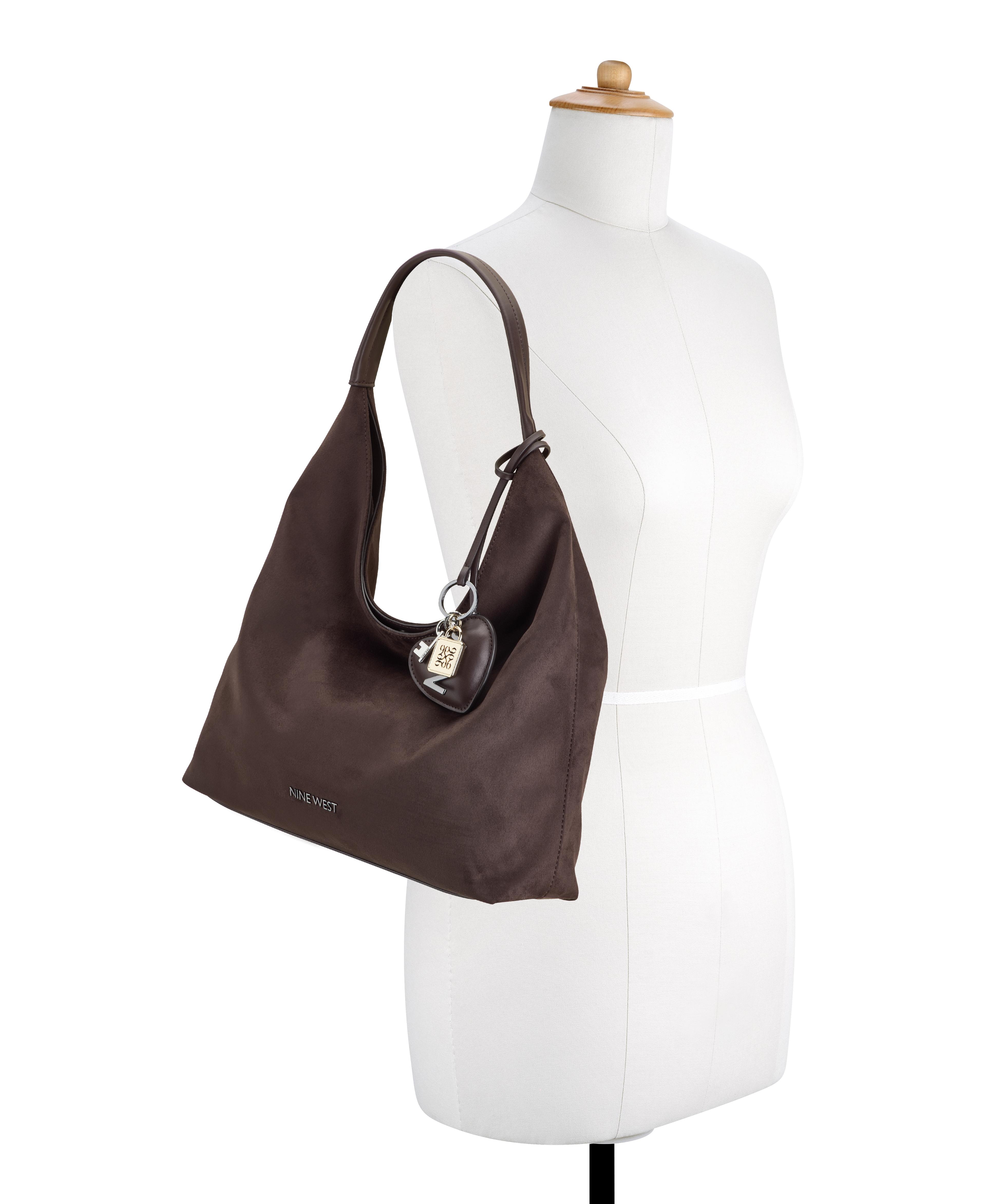 Cartera de Hombro Raisin Keylee Tinto-3