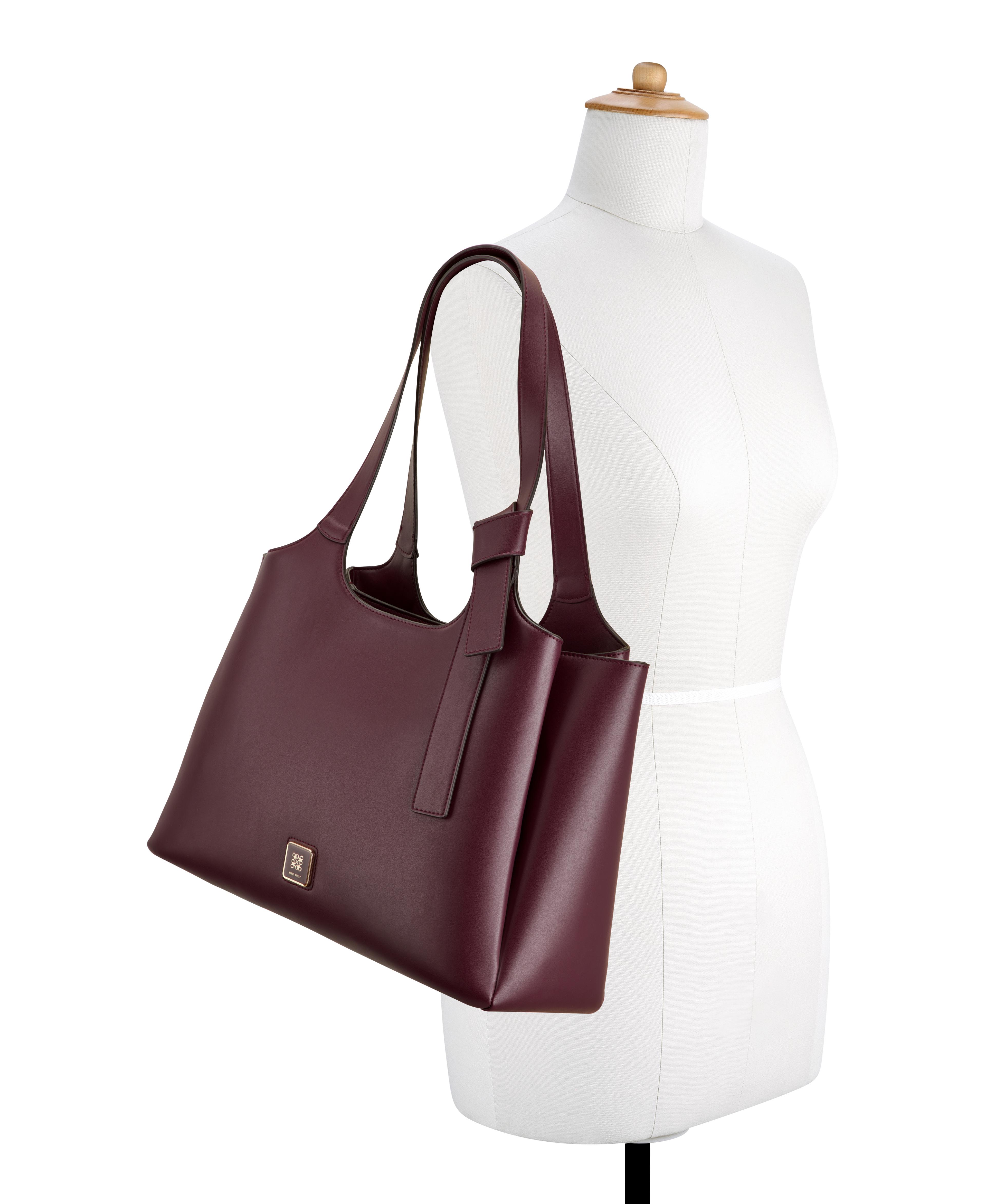 Cartera de Hombro Boysenberry Tinto-2