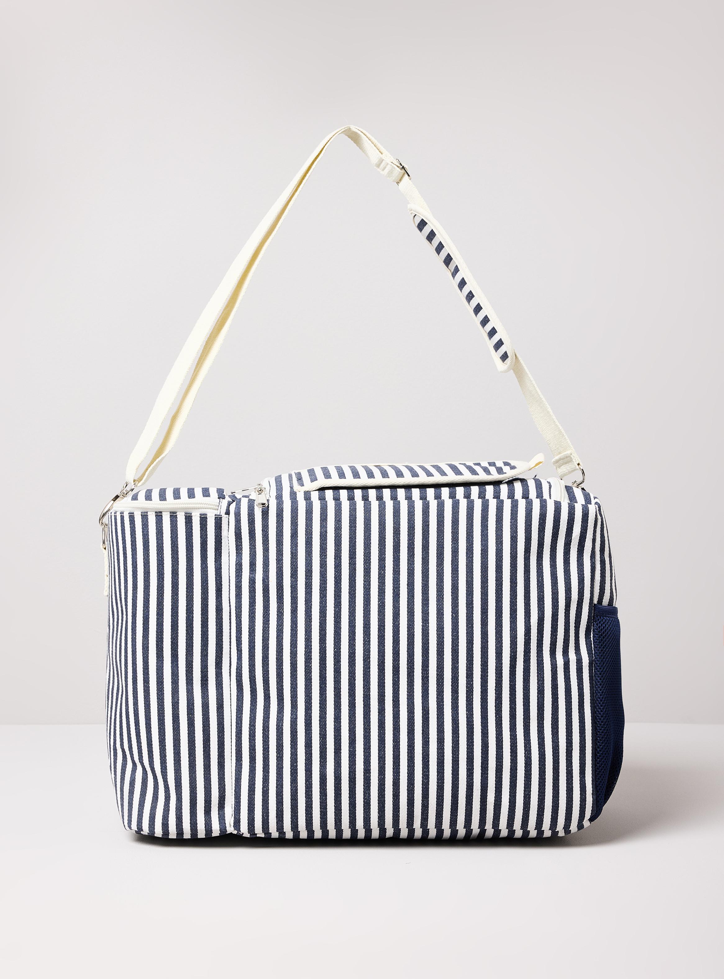 Bolso Cooler Rayas-2