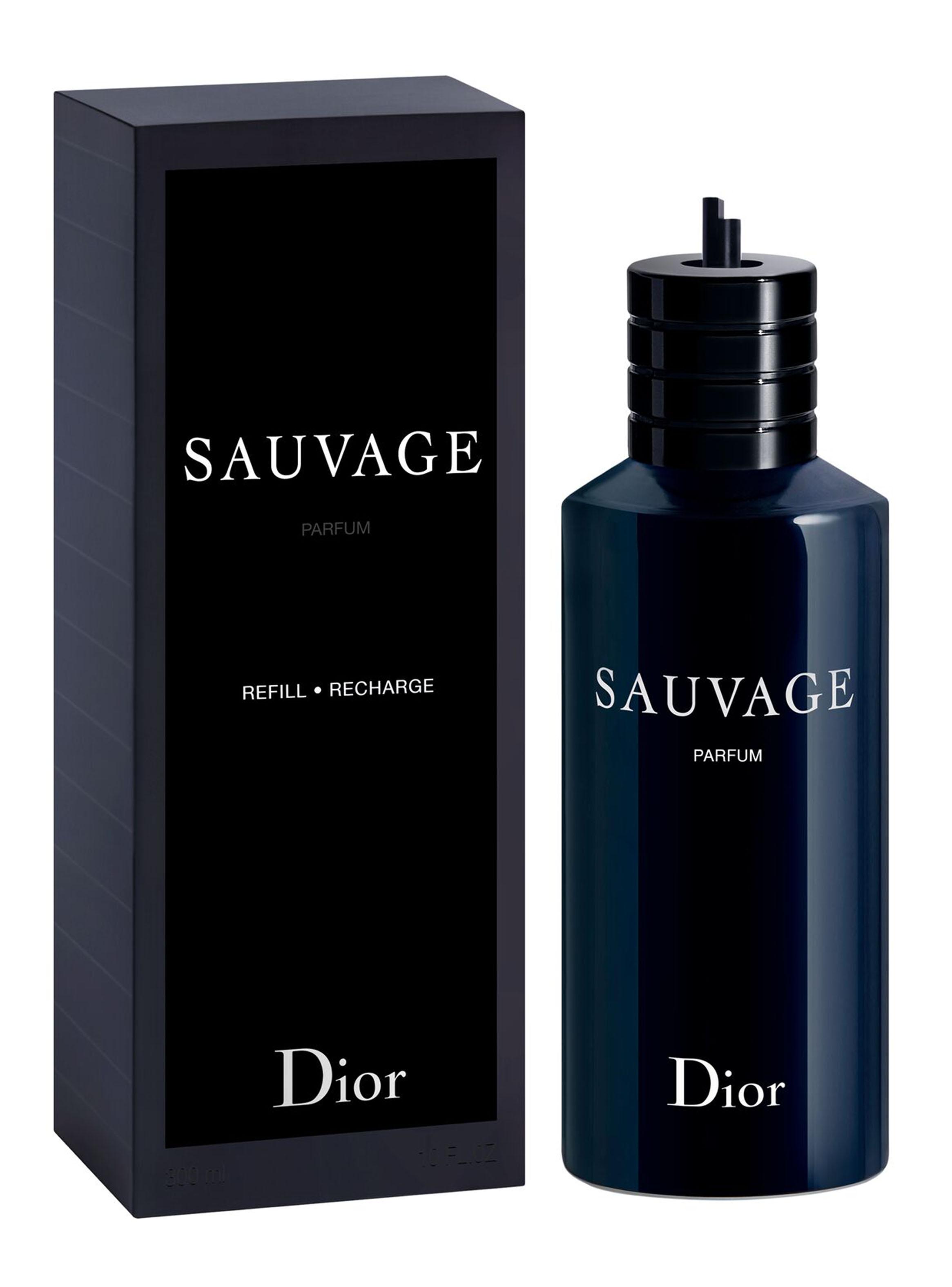 Perfume Sauvage Dior Recarga Parfum Hombre 300 ml-1