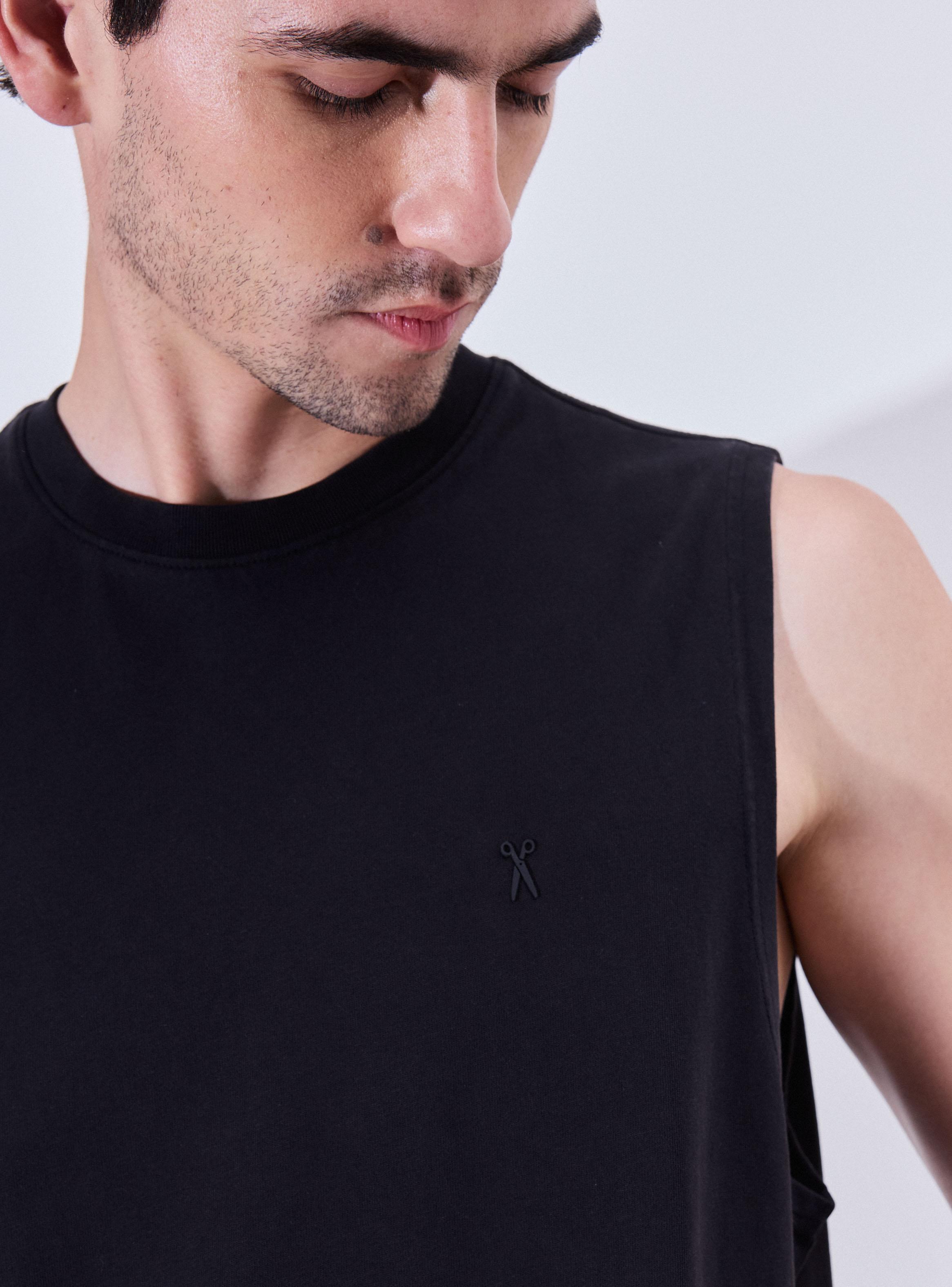 Polera Sin Mangas Relaxed Fit-3