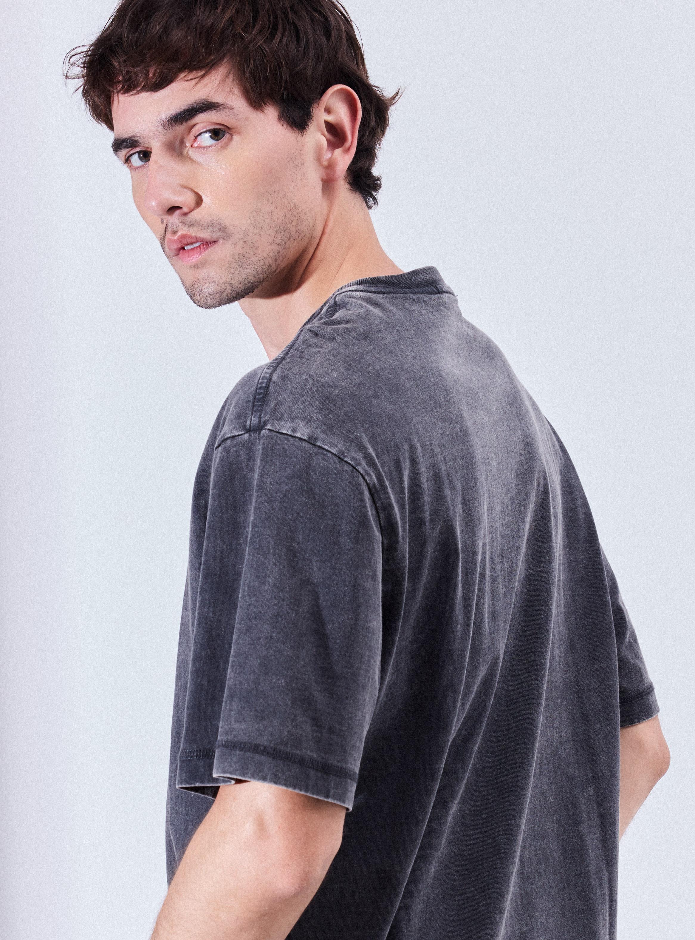 Polera Boxy Super Lavada Boxy Fit-2