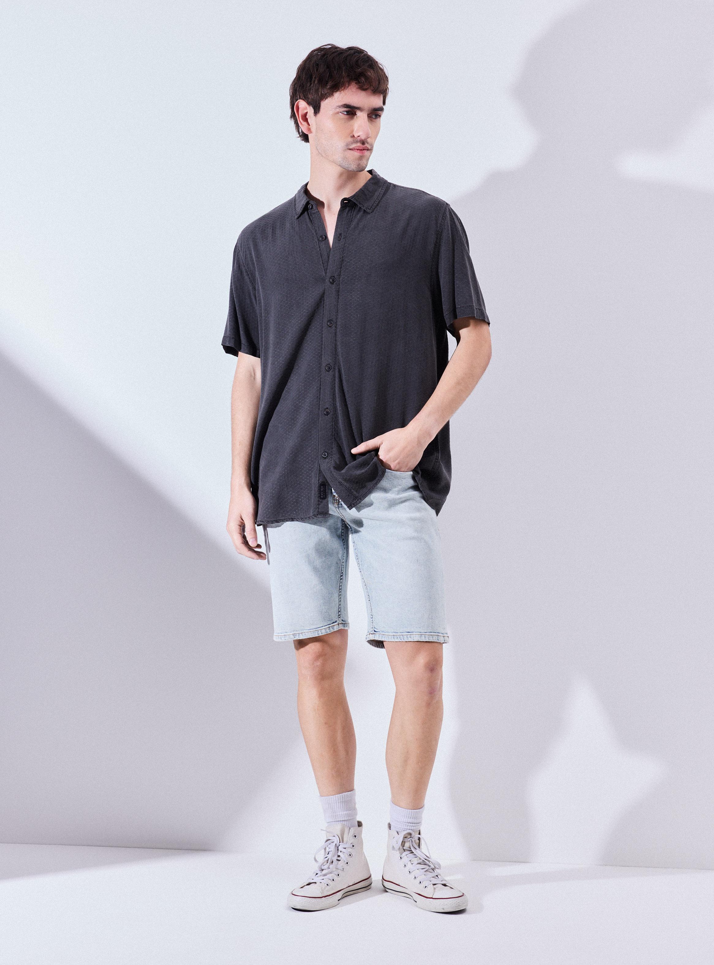 Camisa Tela Jacquard-4