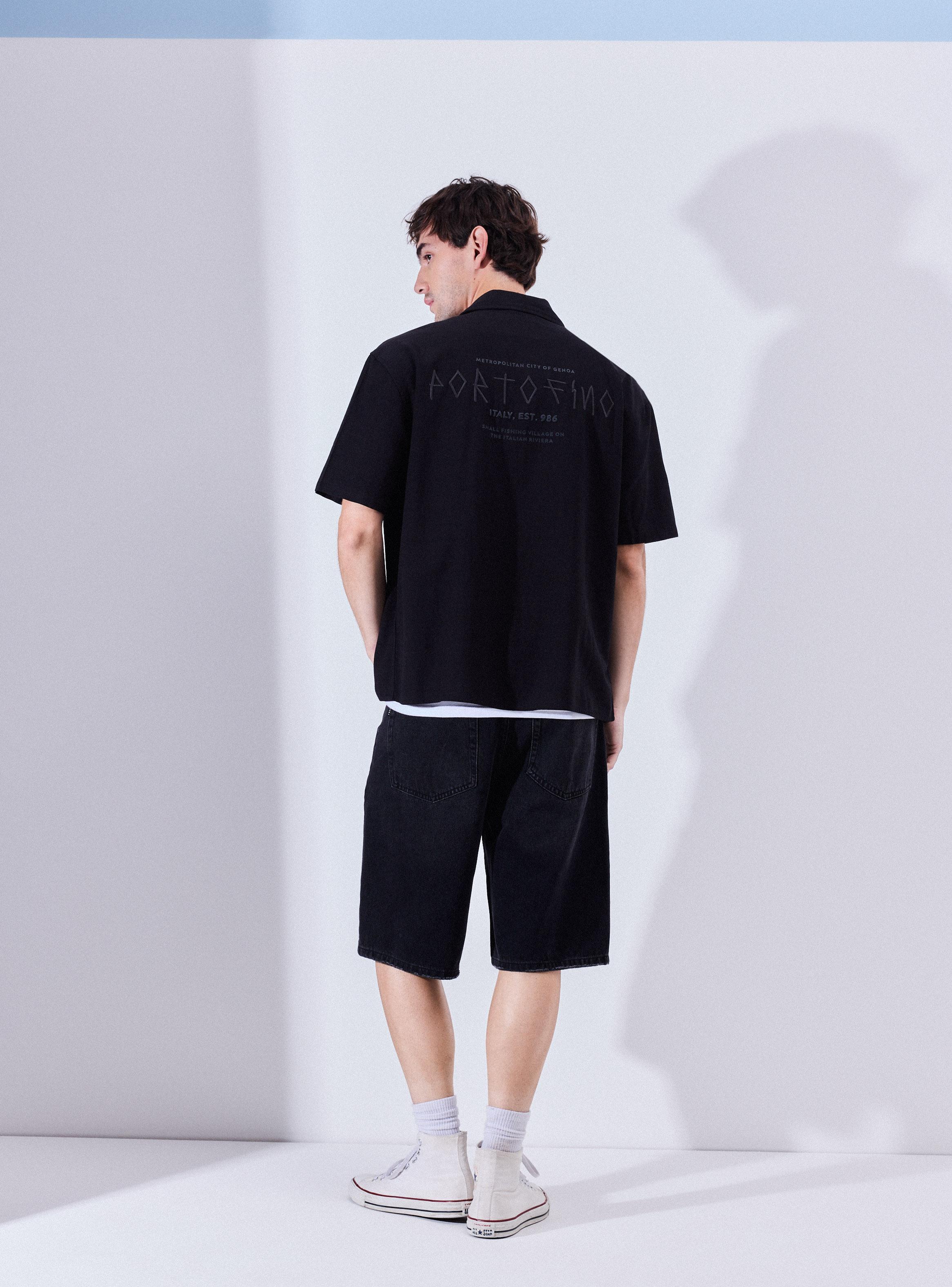 Camisa Bordado Espalda-5