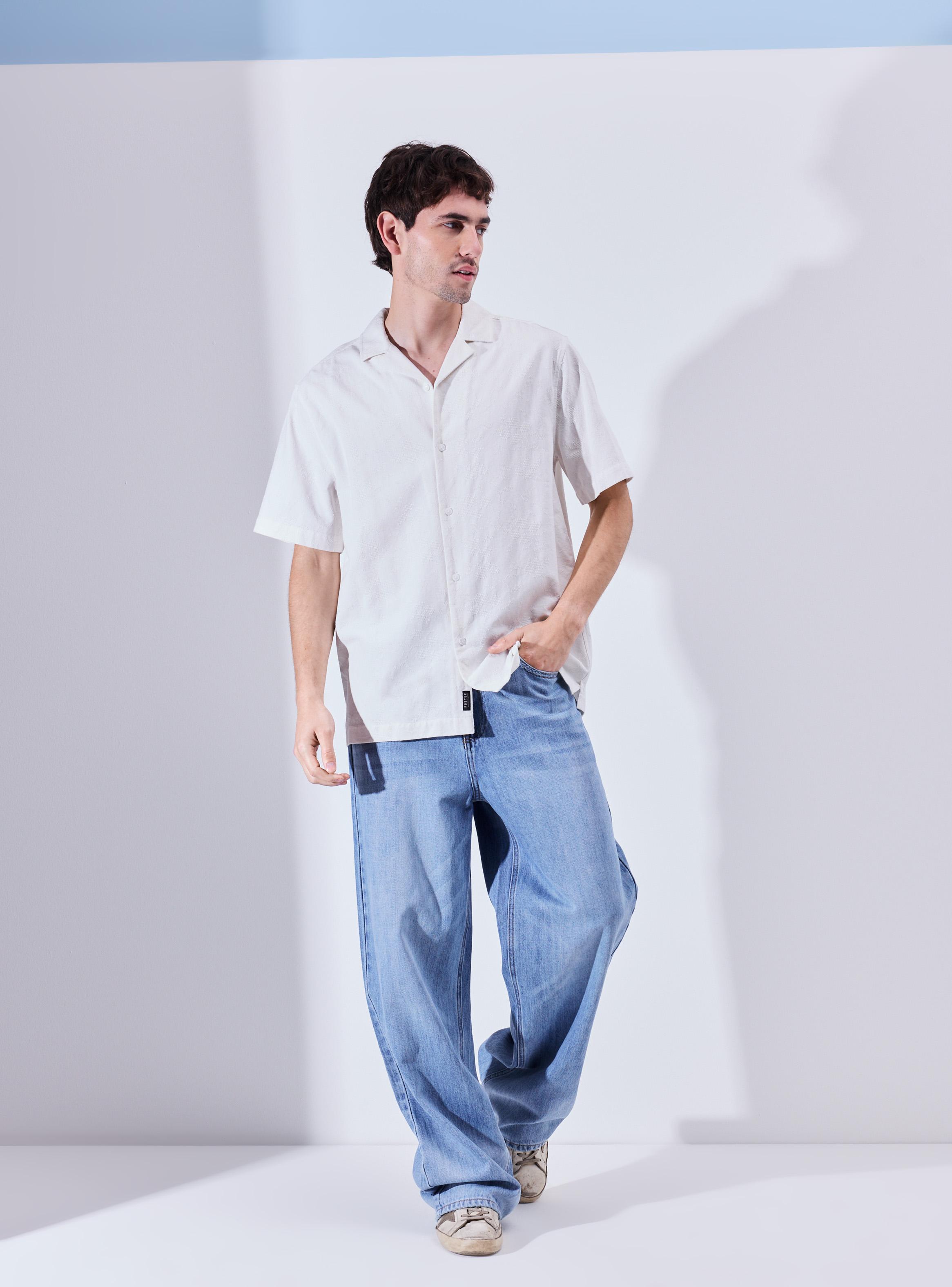 Camisa Textura Jacquard-4