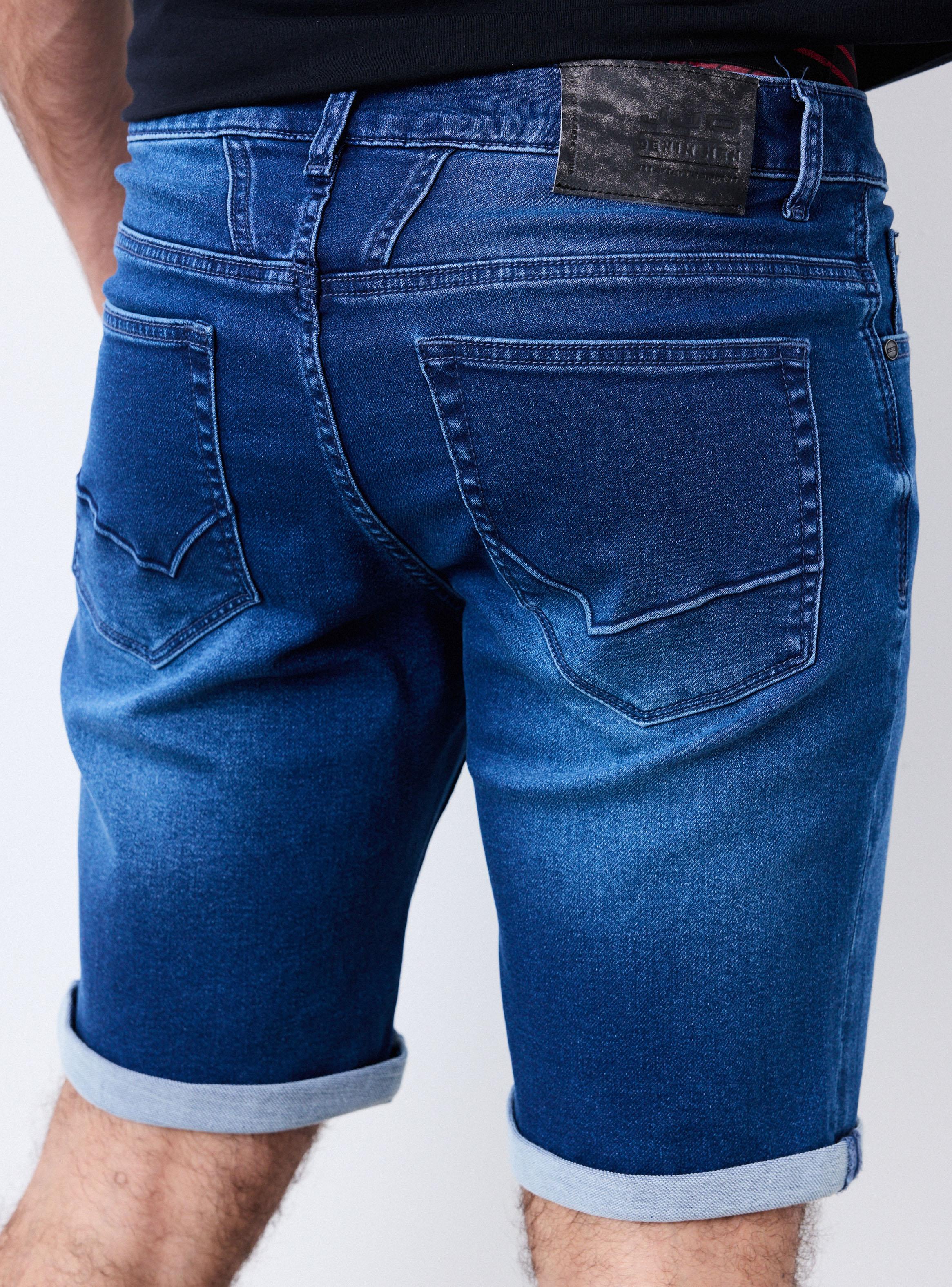 Bermuda Oscuro Lavado con Trastado-3