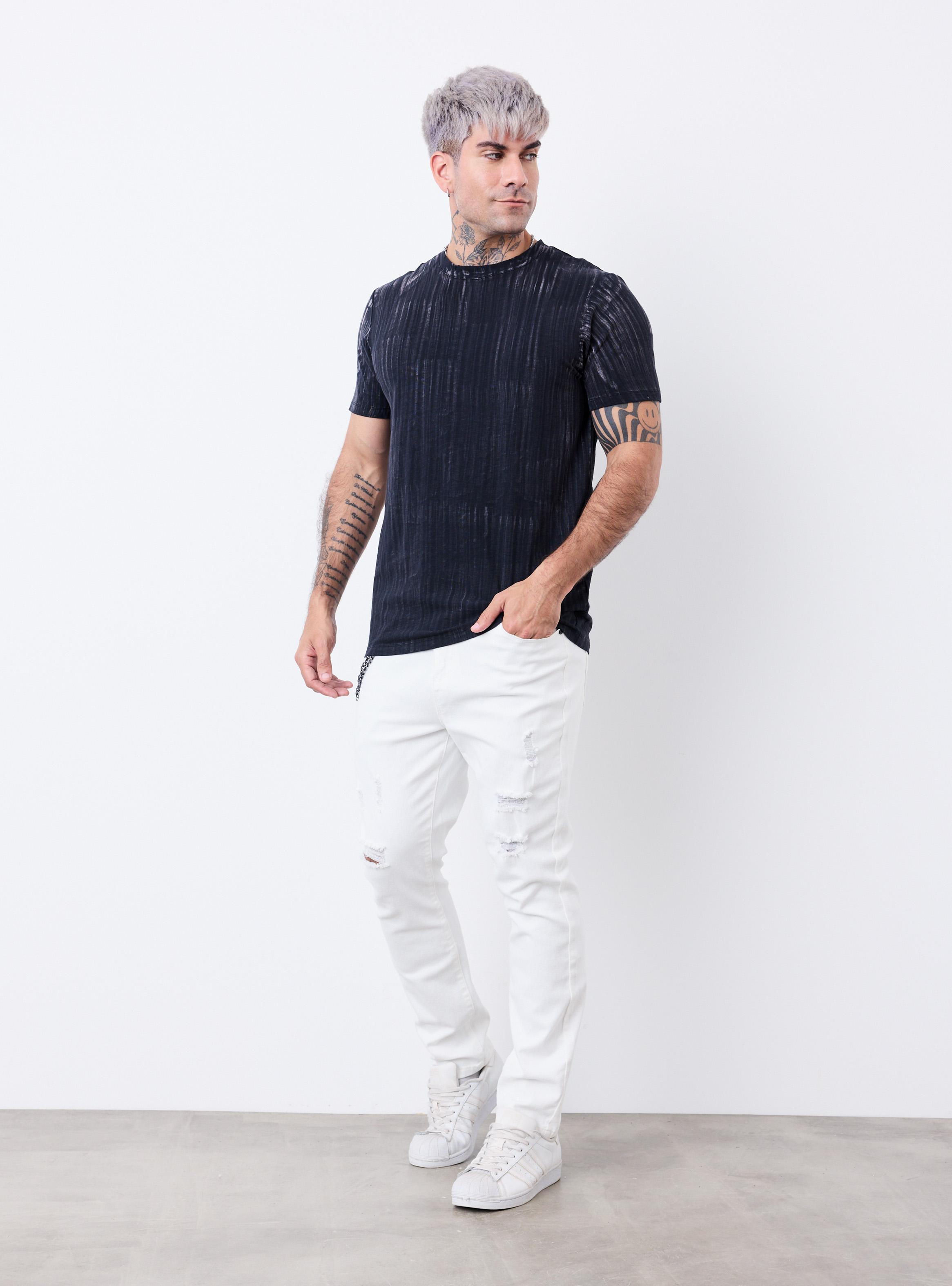 Polera Full Estampado Texturada-4