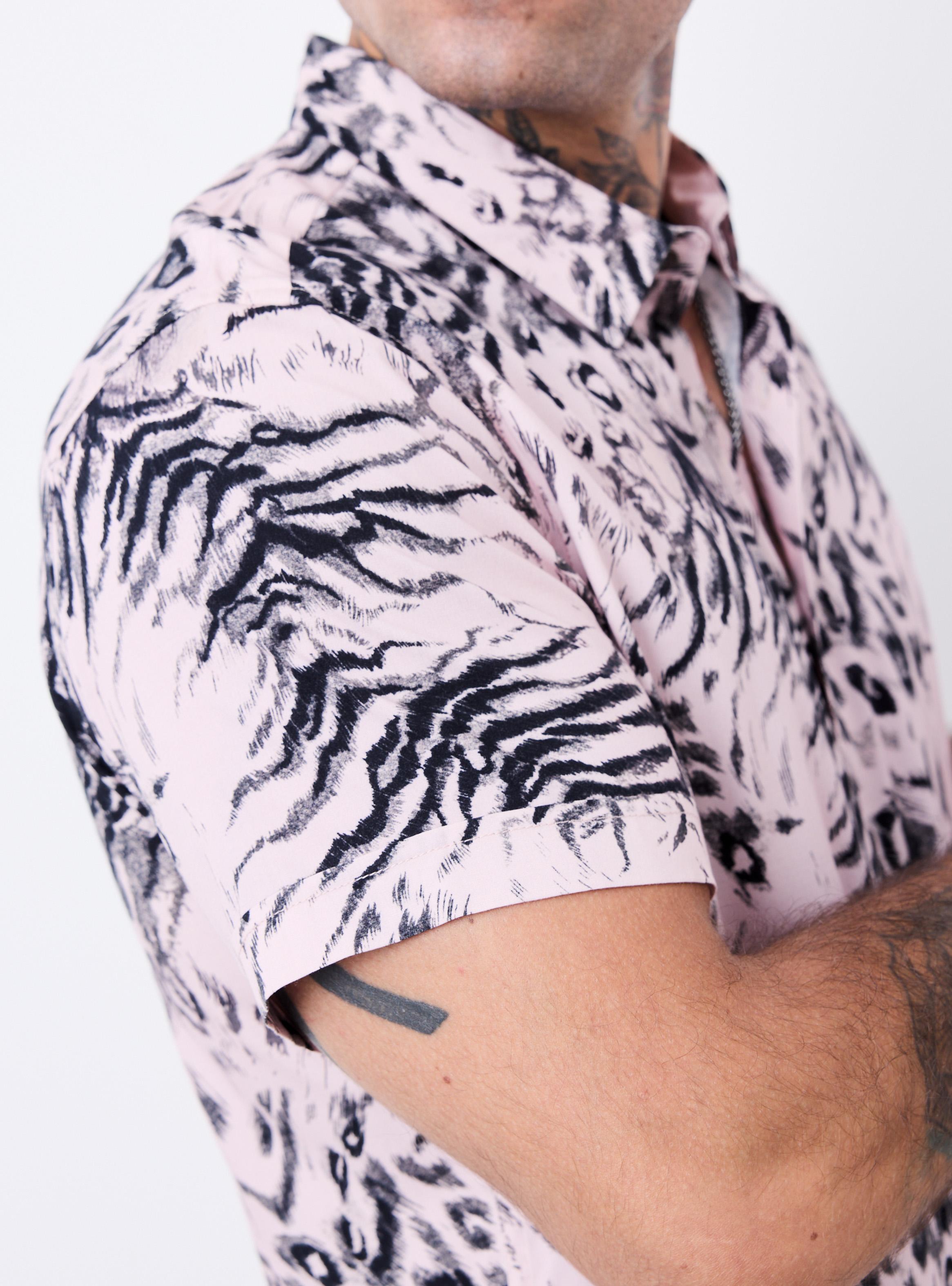 Camisa Lino Rayón 2 bolsillos-3