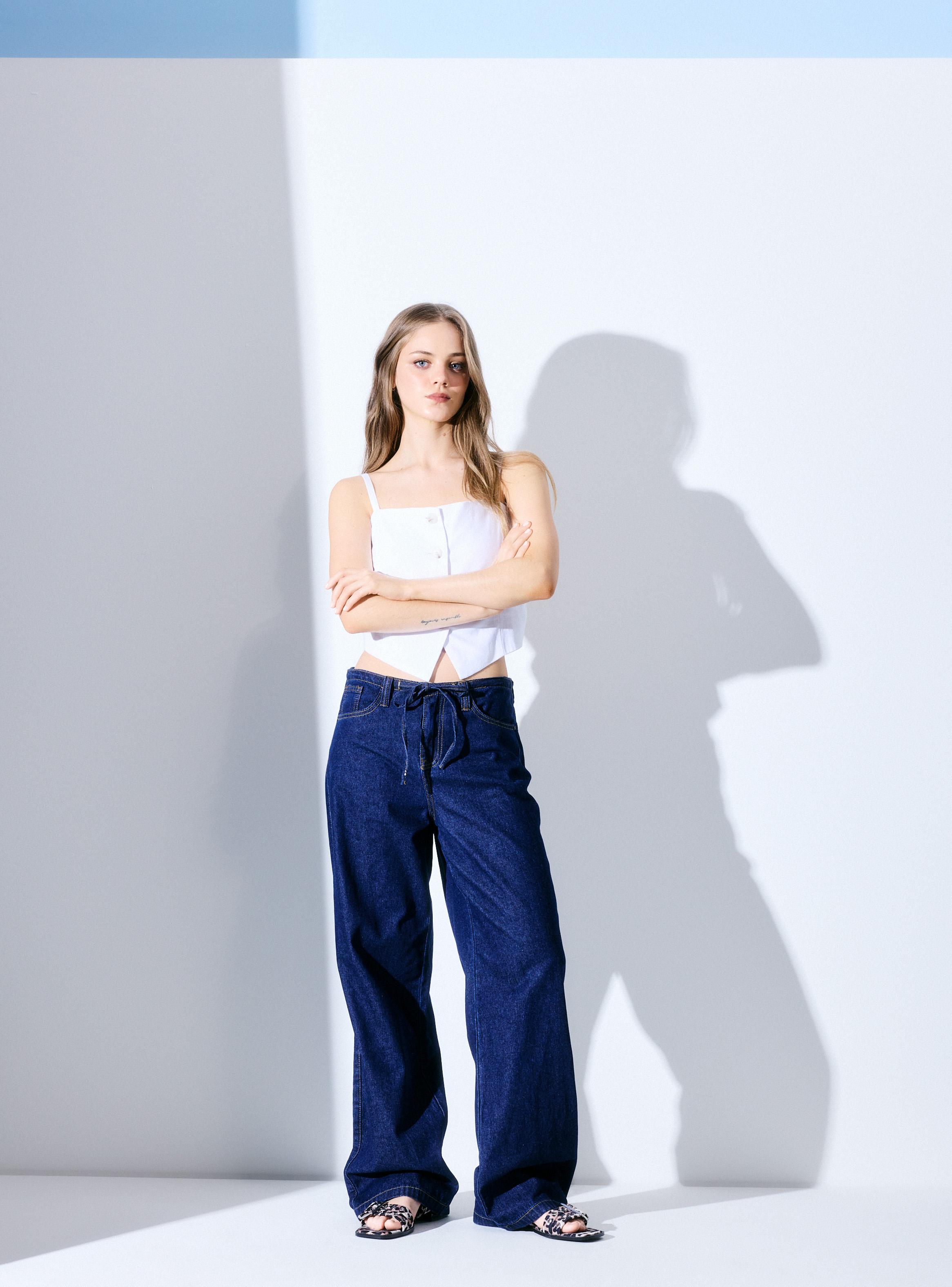 Jeans Amarra en la Cintura-4