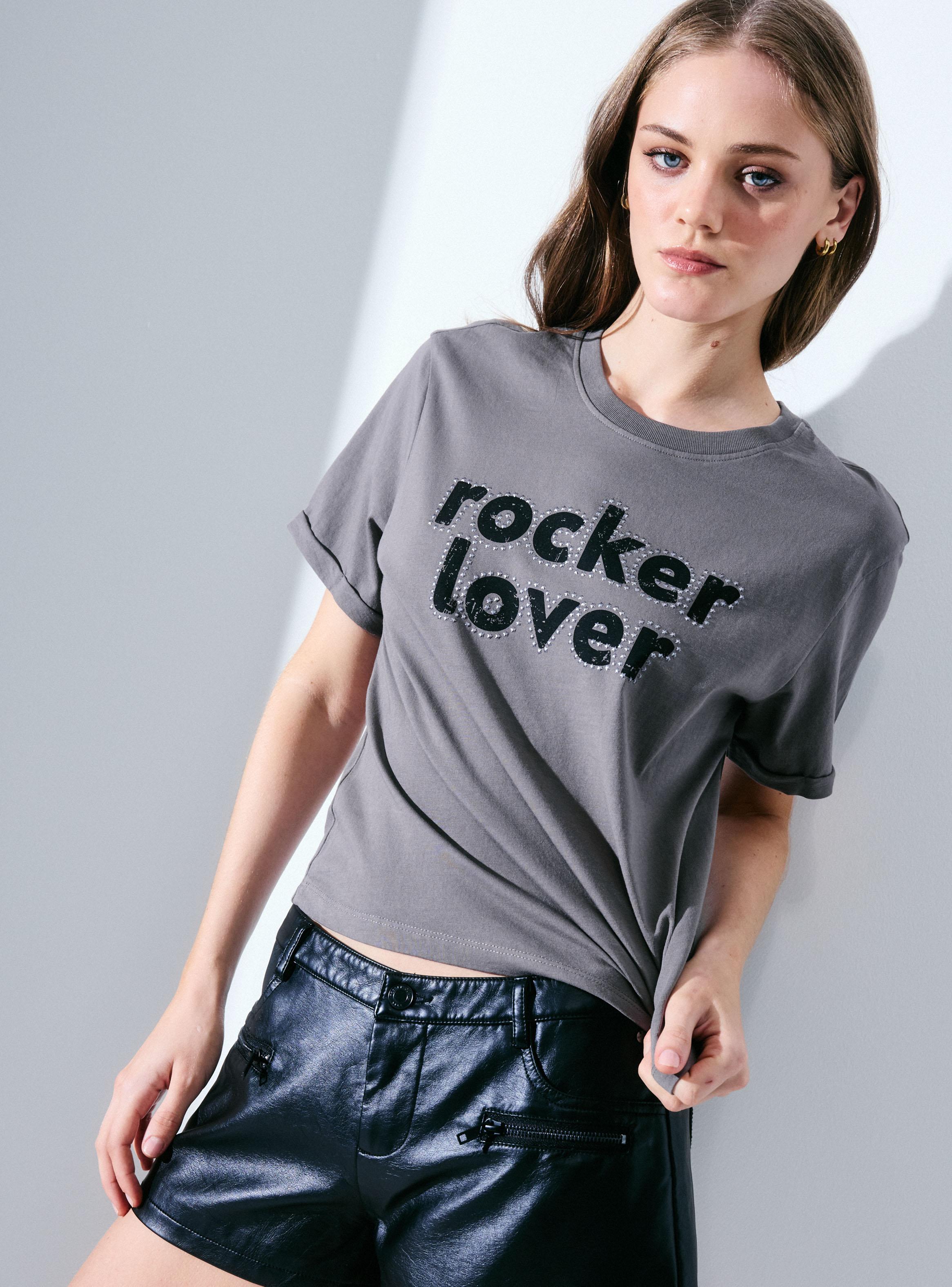 Polera Estampado con Tachas-2