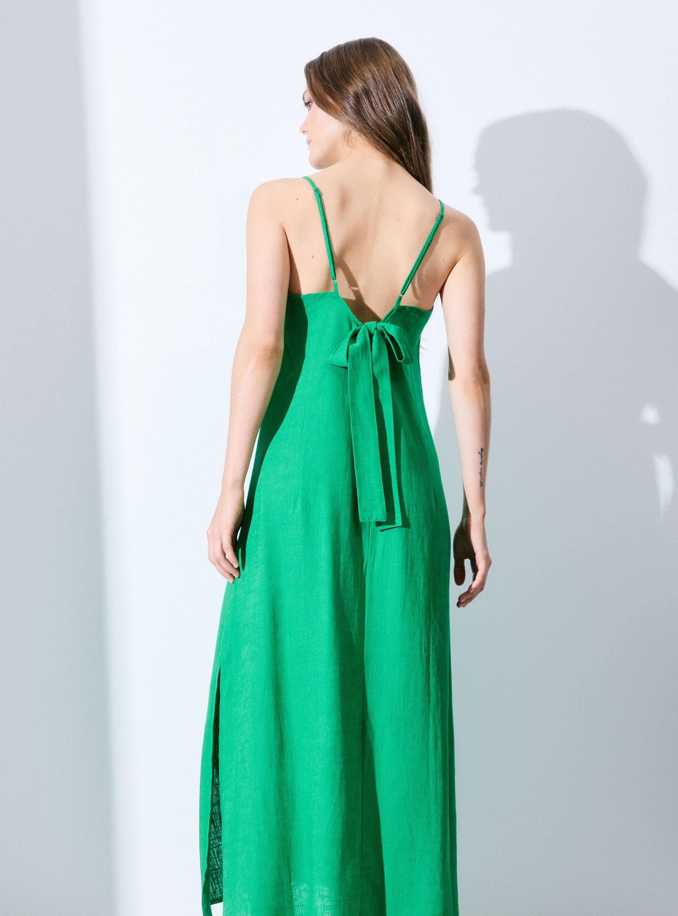 Vestido Lazo en la Espalda-3