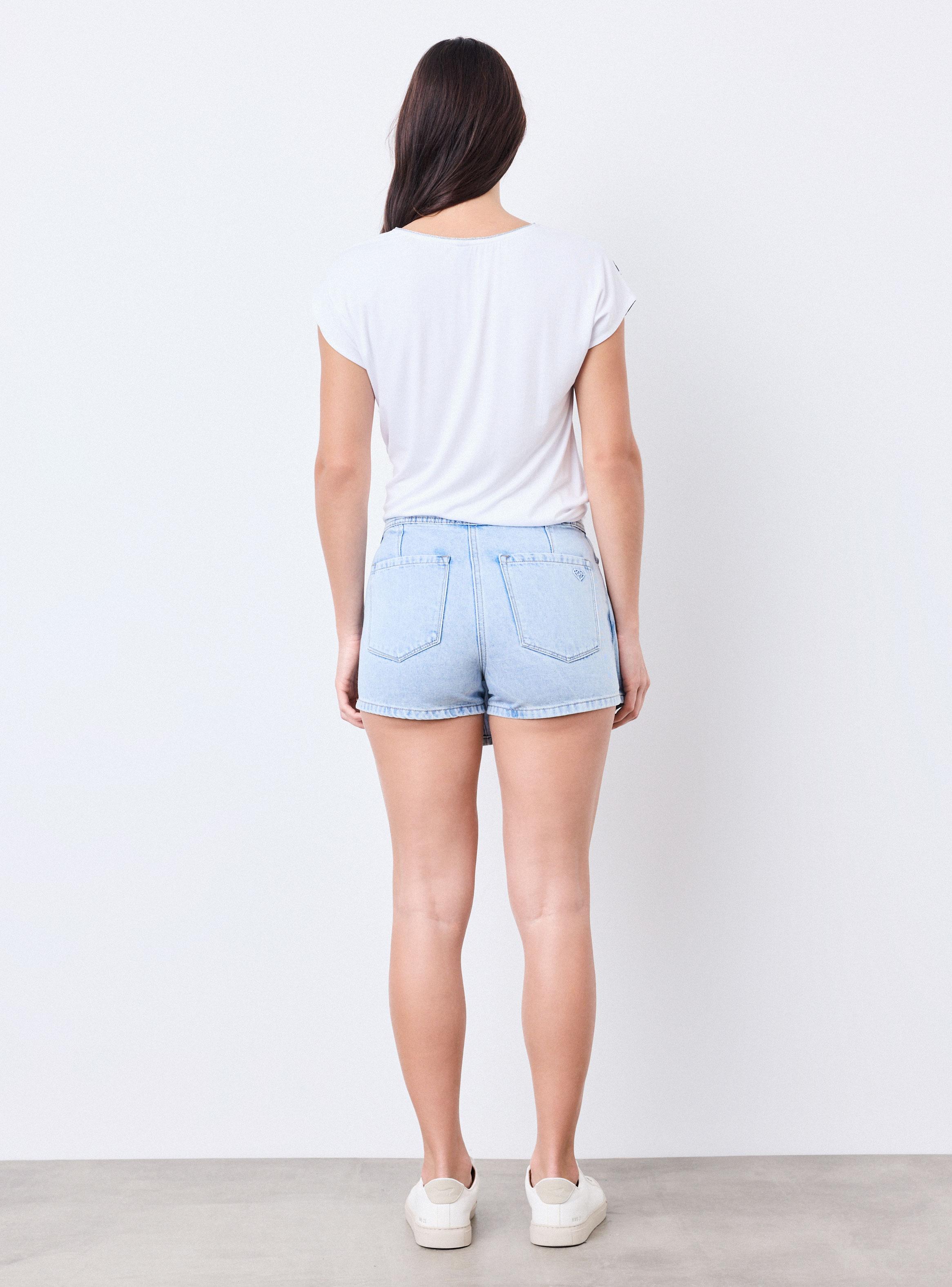 Falda Skort con Cinturón-5