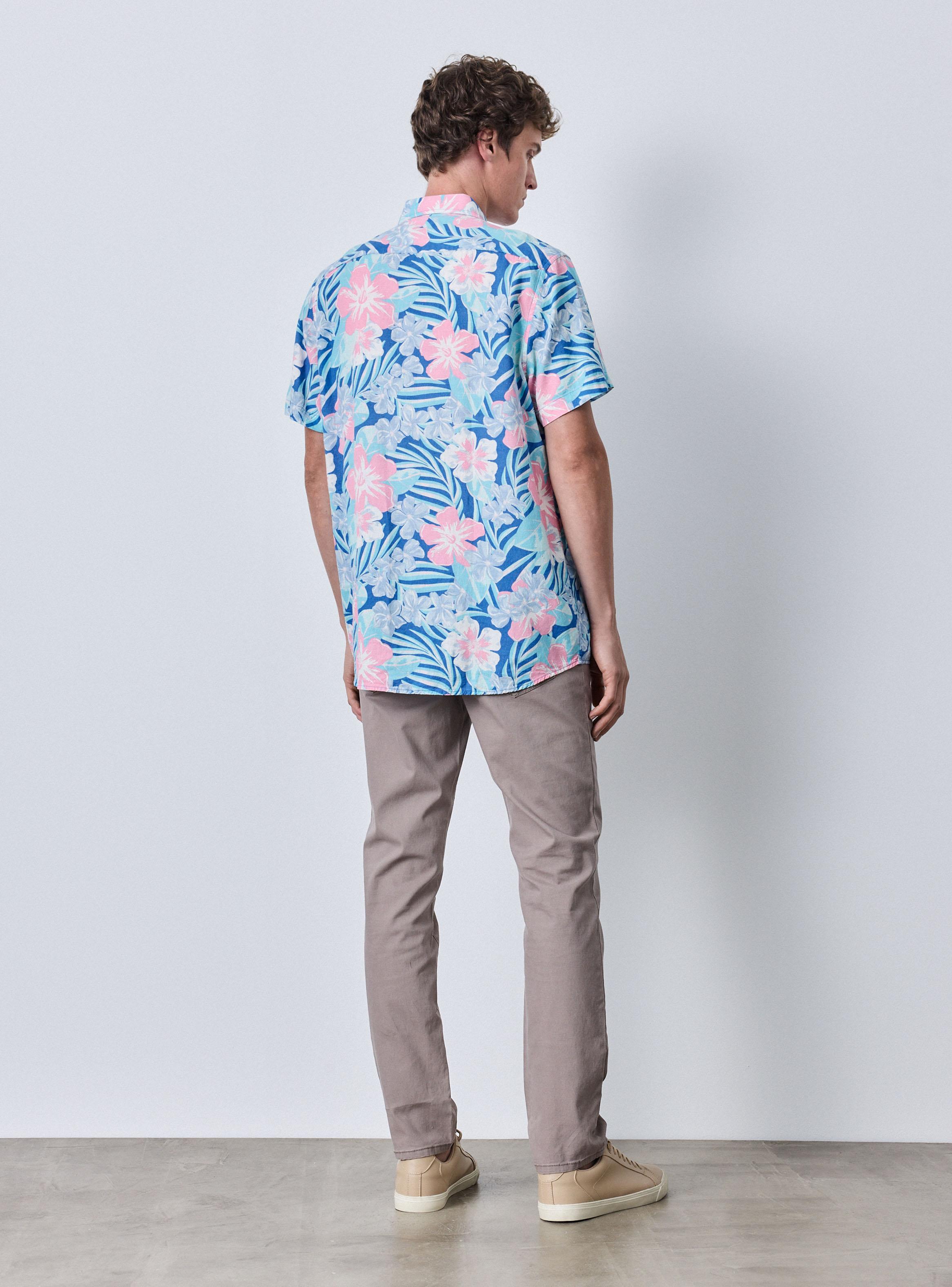 Camisa Flores Tropical-5