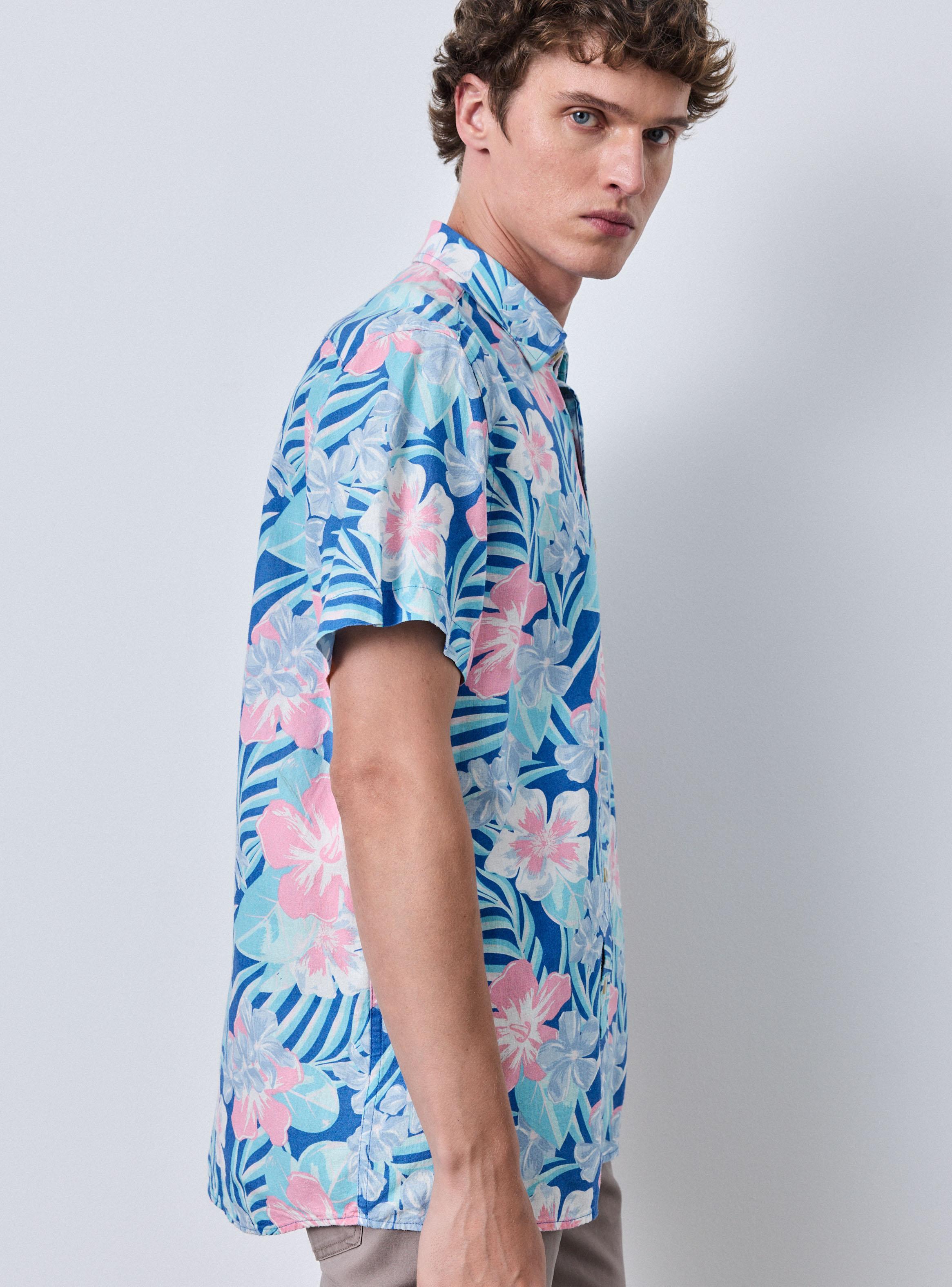 Camisa Flores Tropical-3