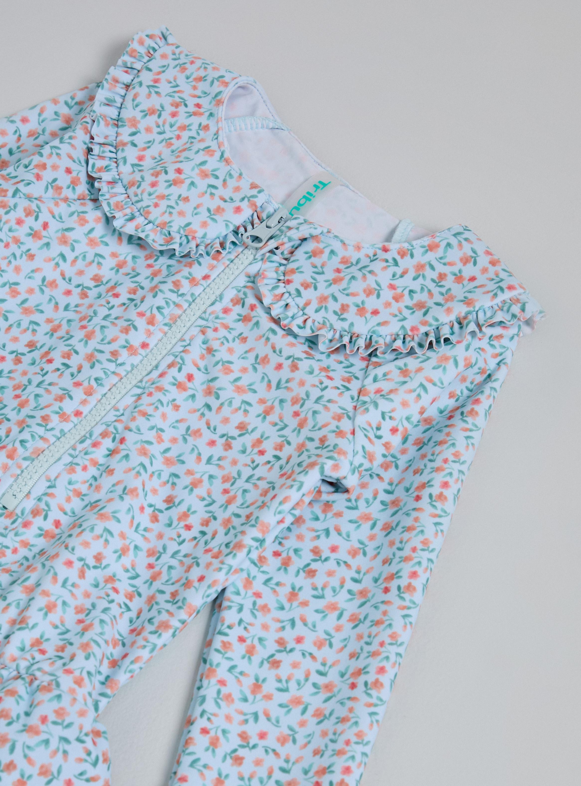 Traje de Baño con Cuello Bobo y Cierre-2