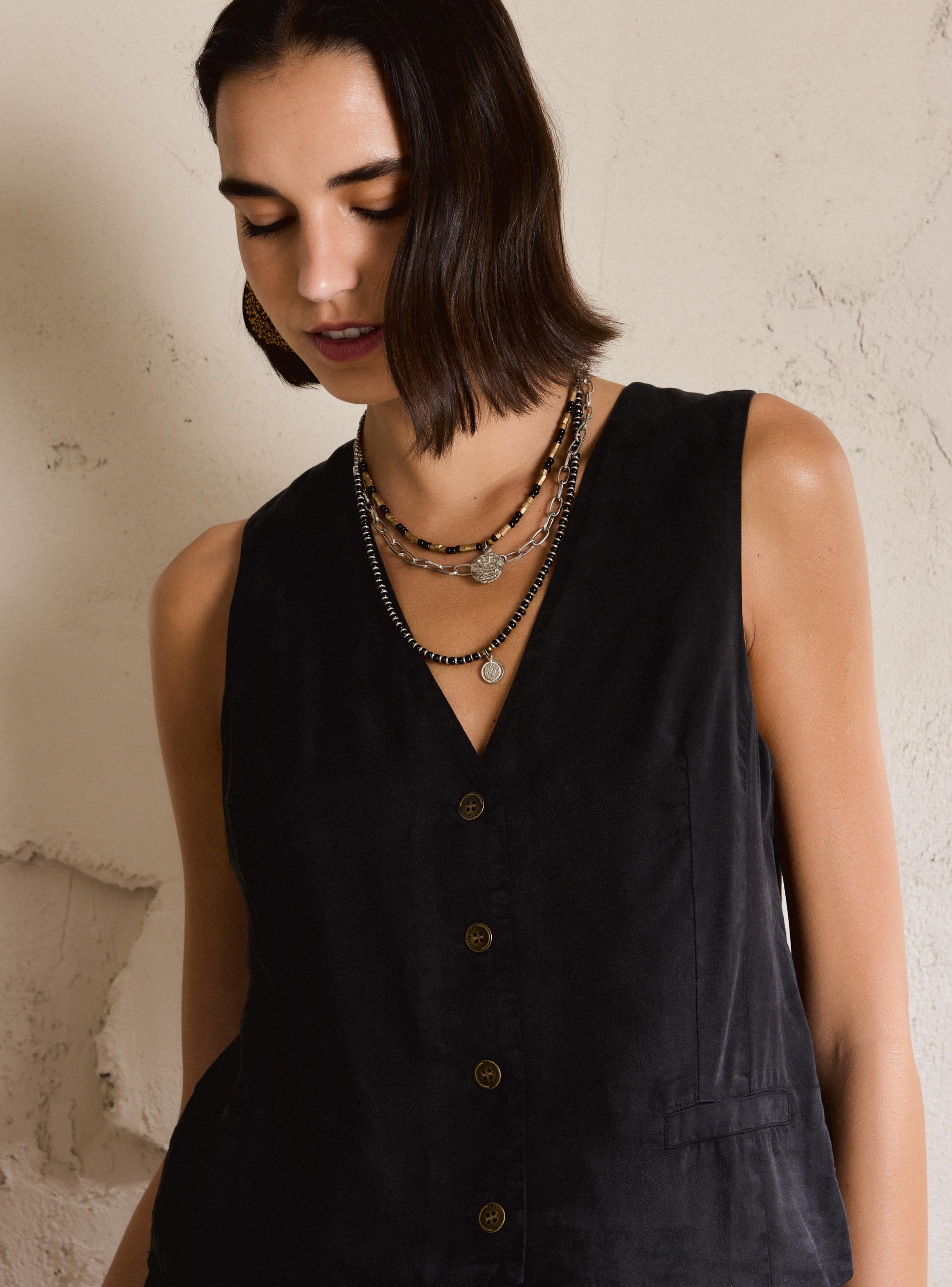 Blusa Estampado con Botones-2