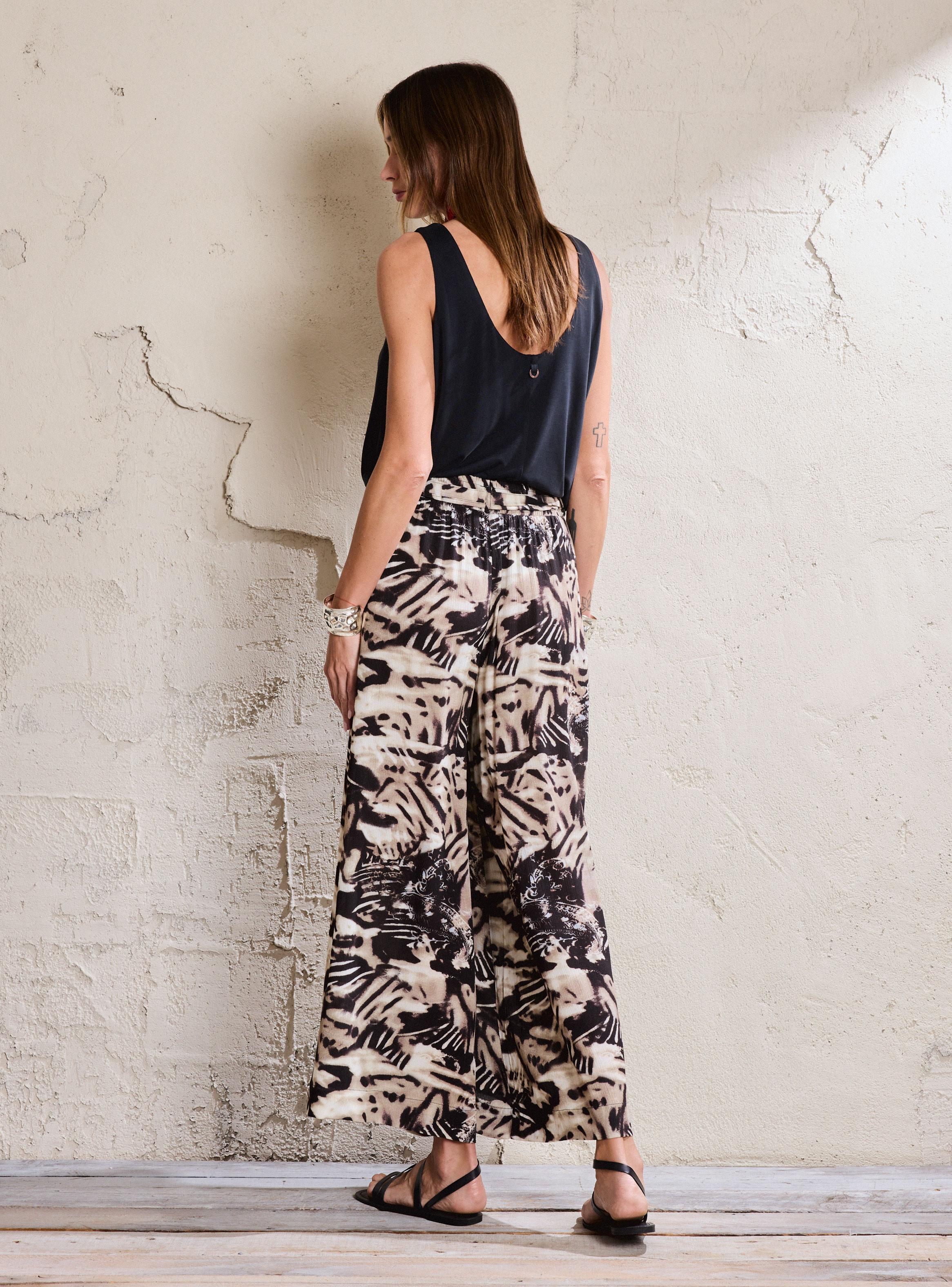 Pantalón Bambula con Lazo-5