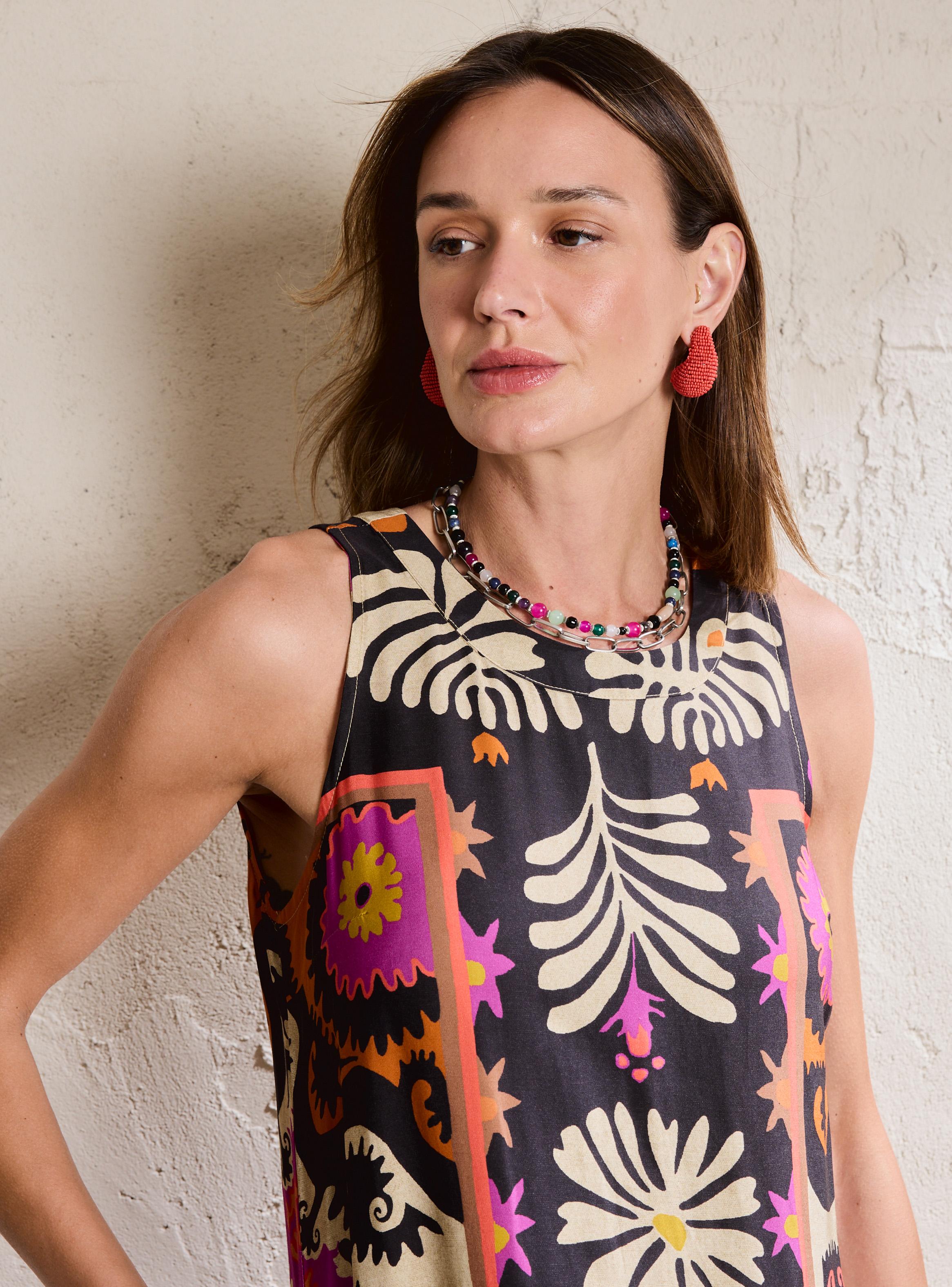 Vestido Estampado Floral-2