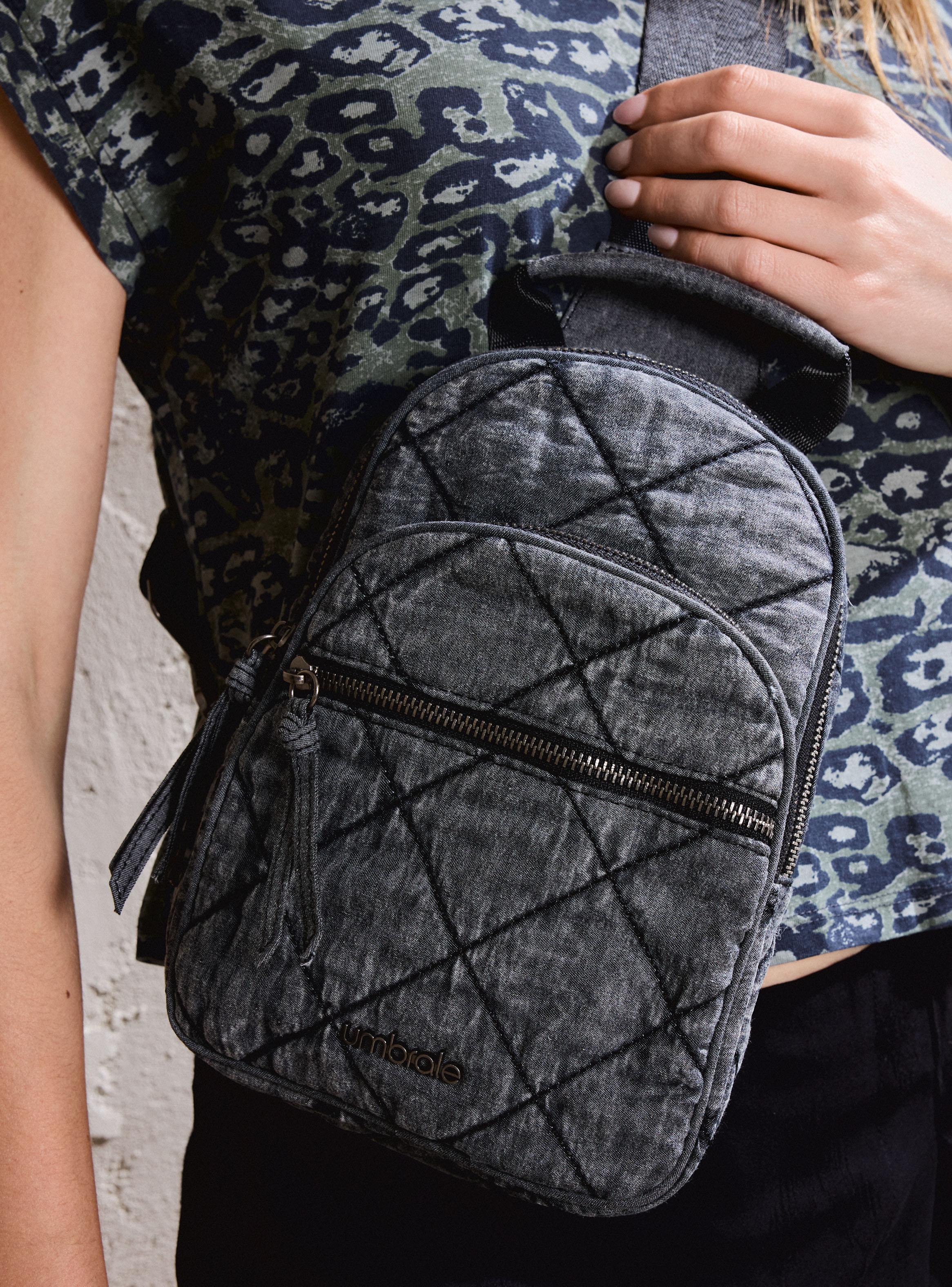 Mochila Tipo Cartera Diseño Rombos-6