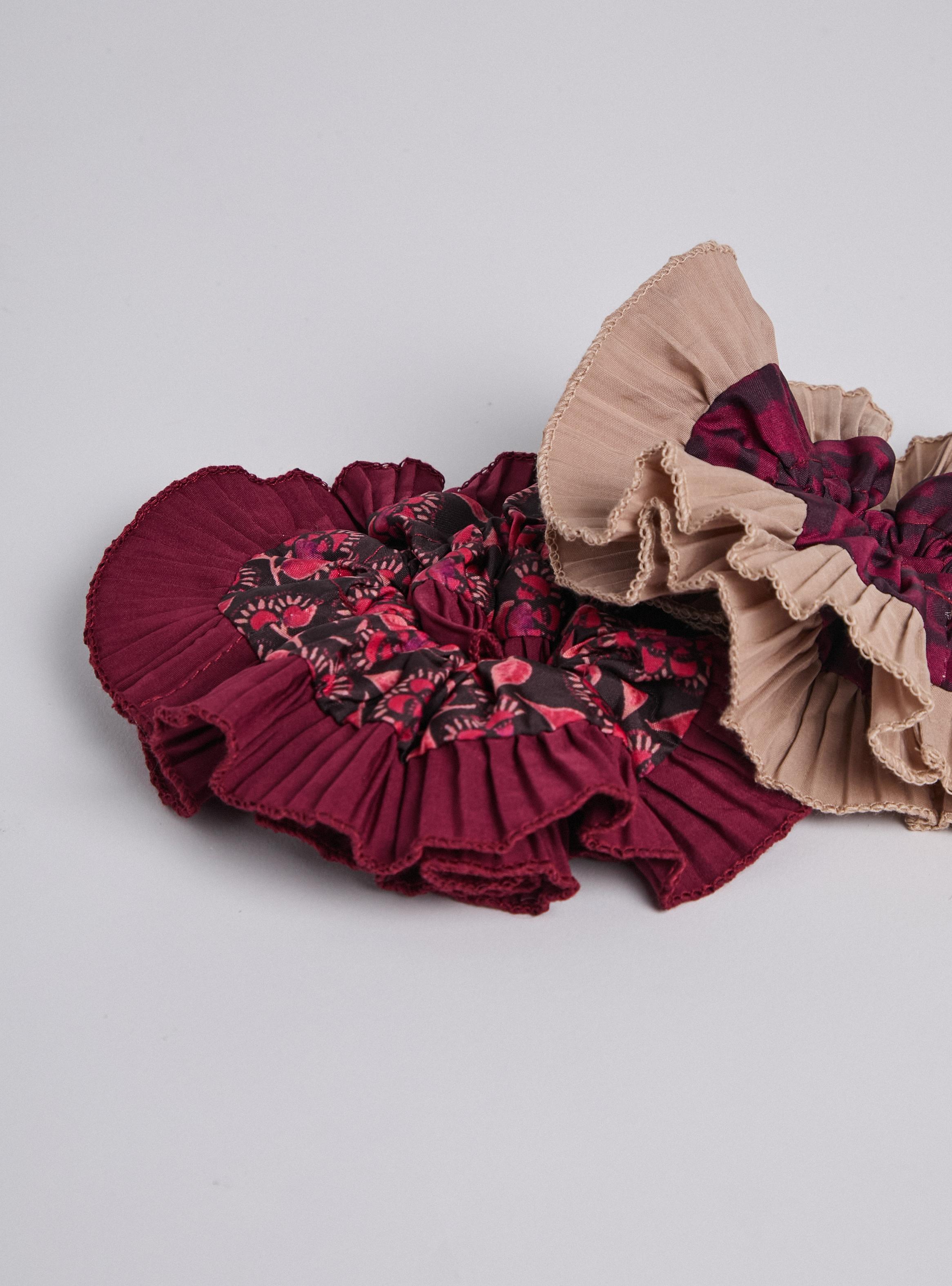 Colet con Vuelo Plizado Mix Print-2