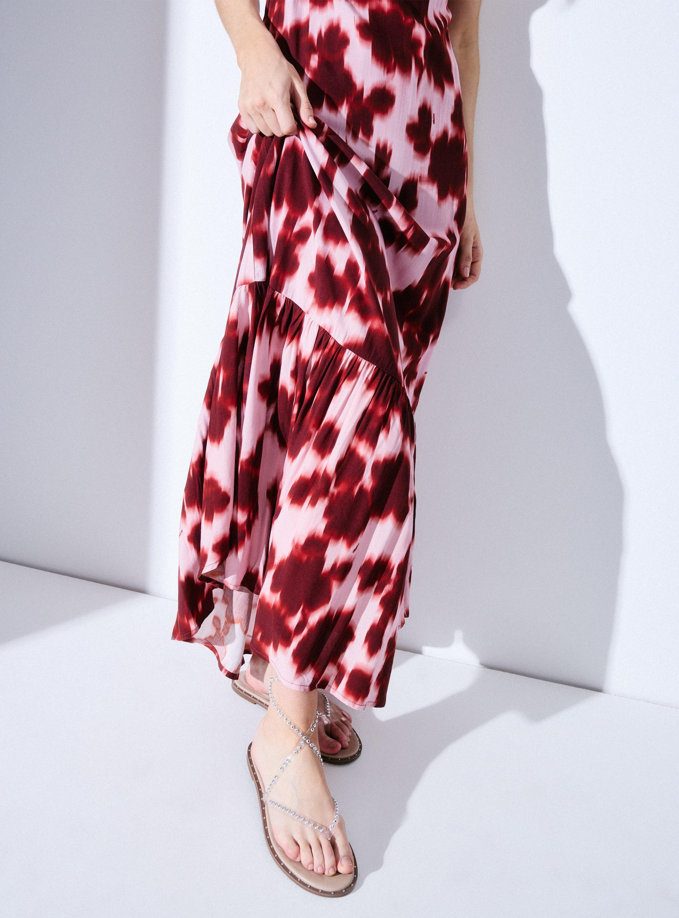 Vestido Largo con Vuelos-2