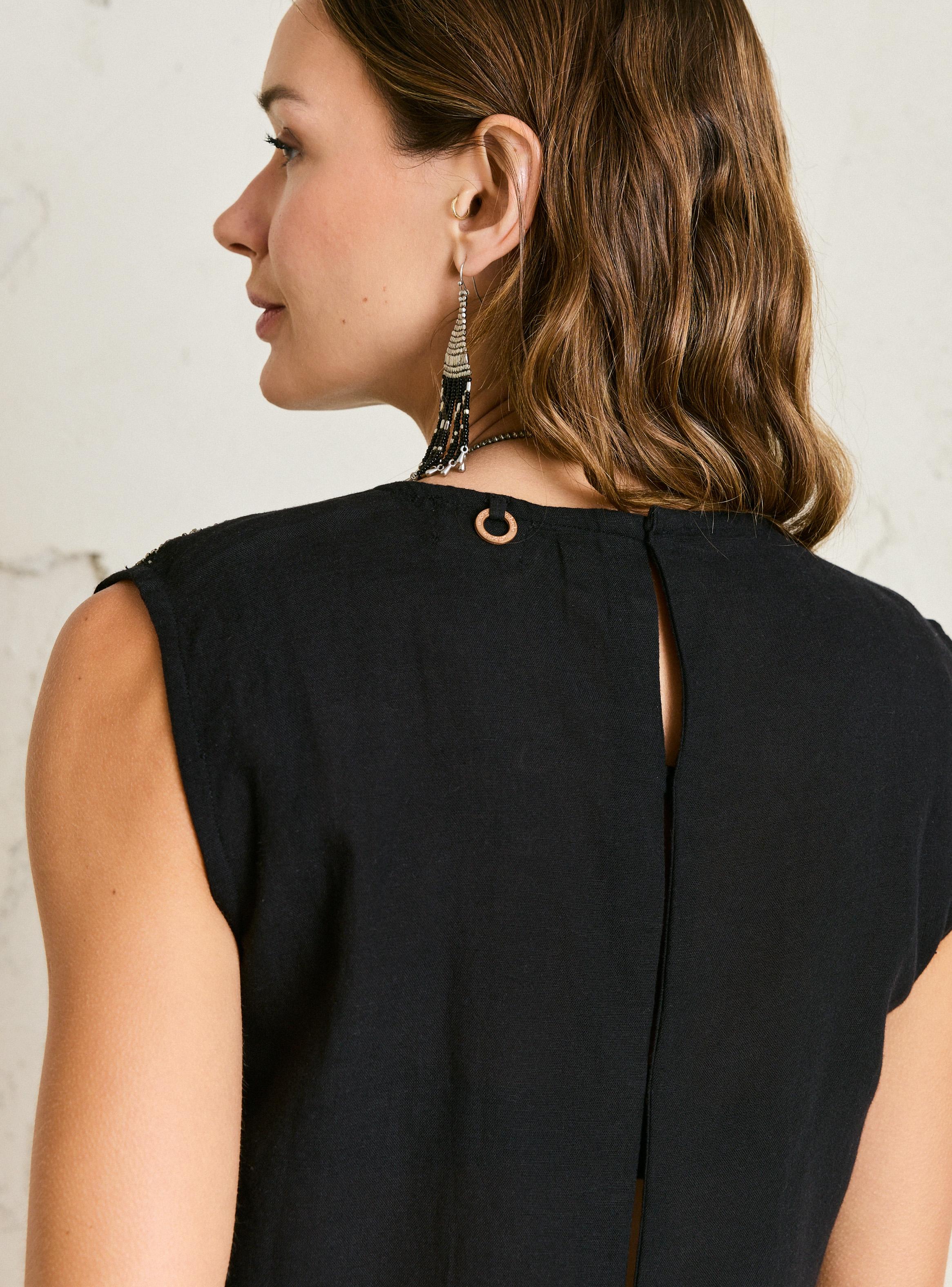 Blusa Bordado Mostacillas-3