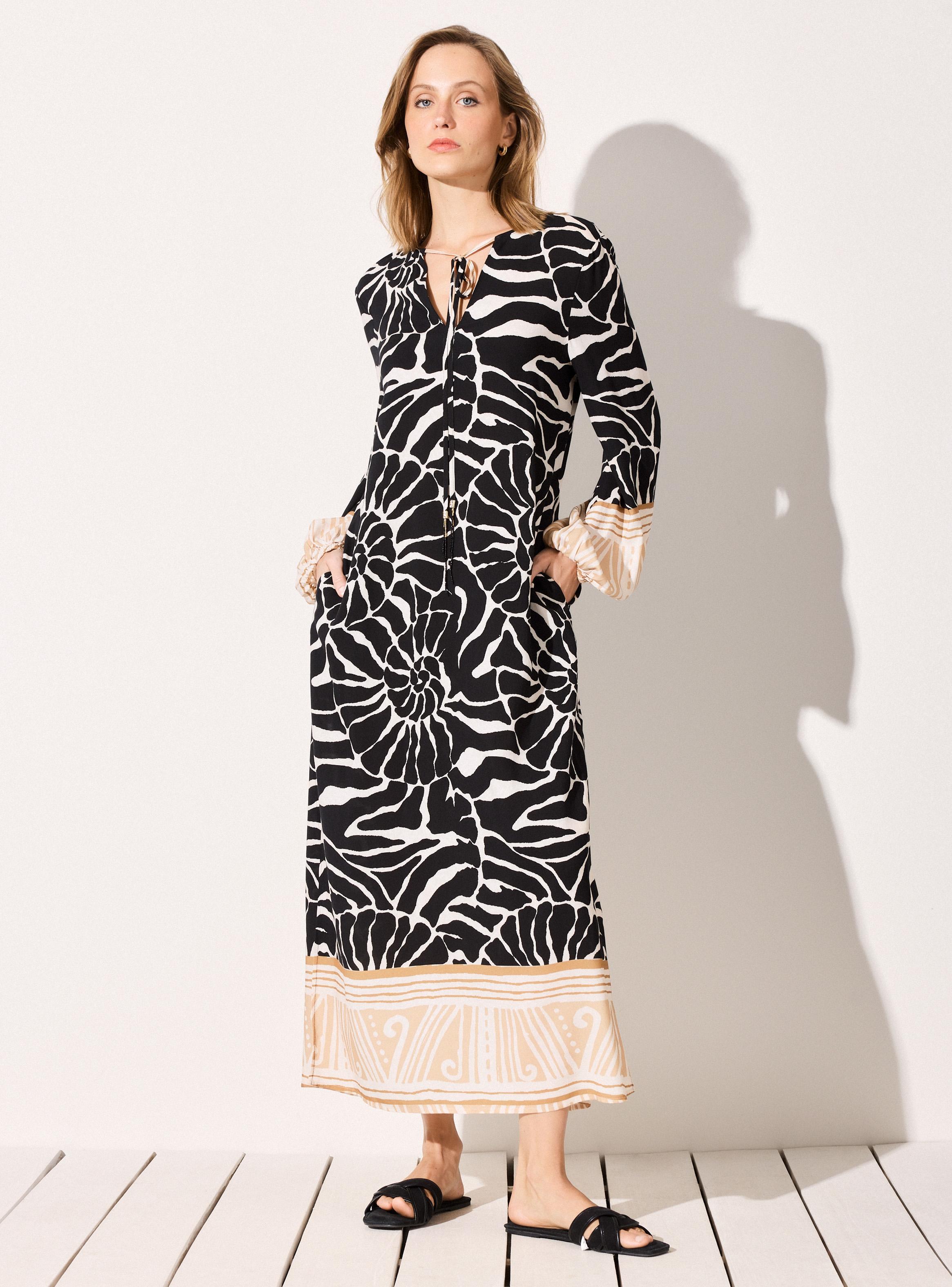 Vestido Túnica Laso con Mostacillas-4