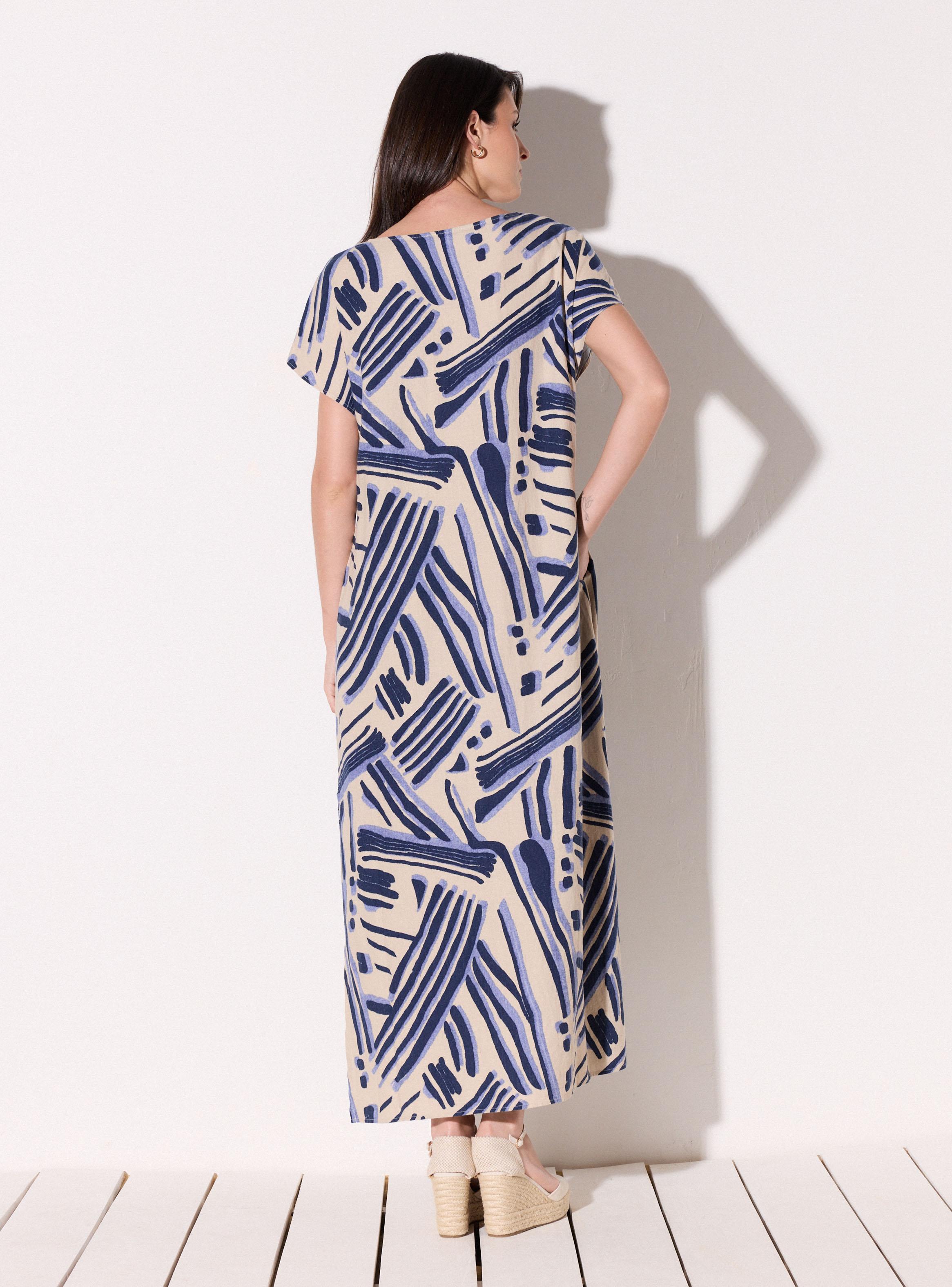 Vestido Túnica Estampada-5