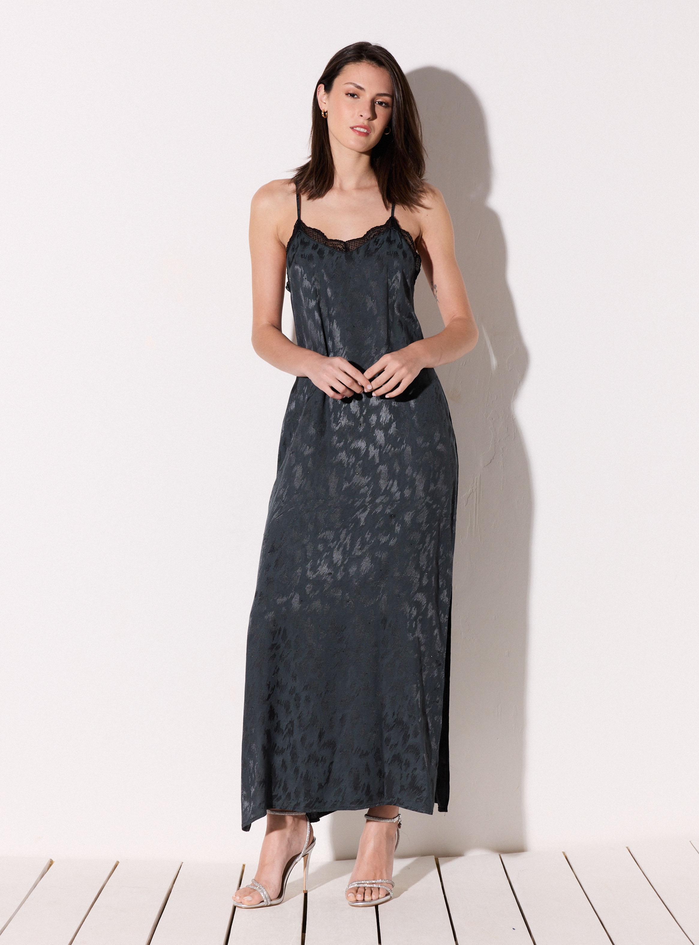 Vestido Lencero con Encaje-4