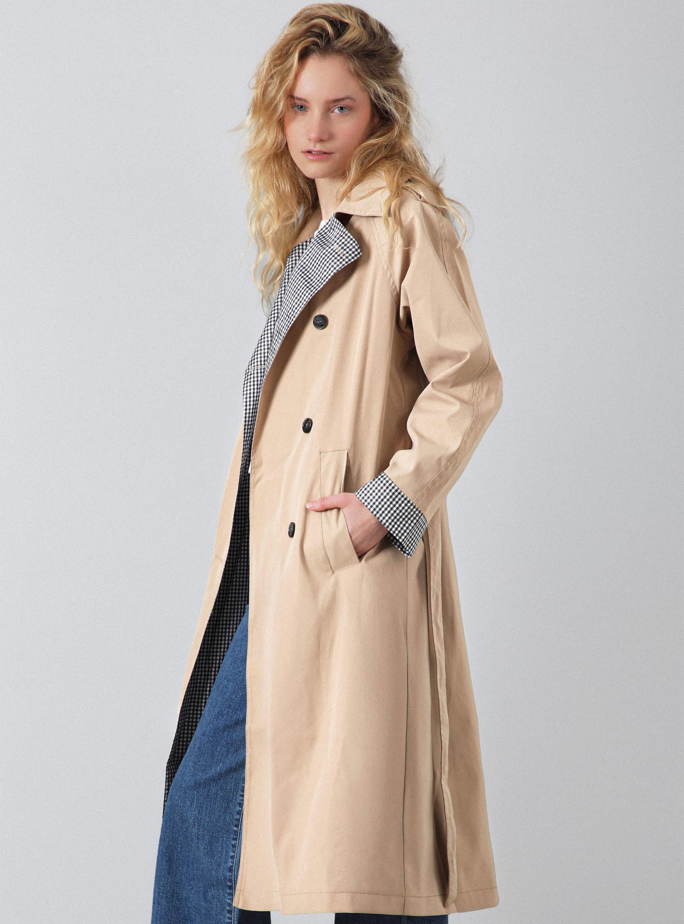 Abrigo Trench Vichy-2