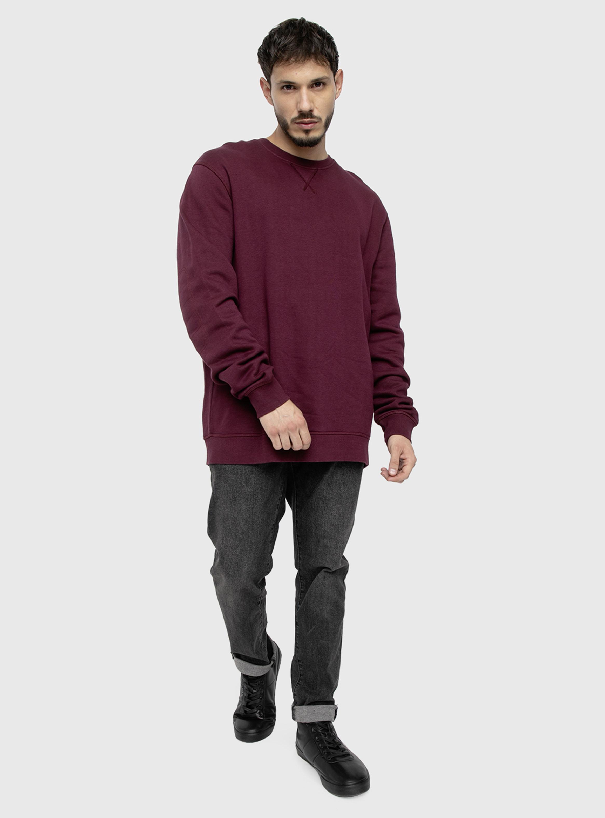 Polerón Crewneck Bordeaux-4