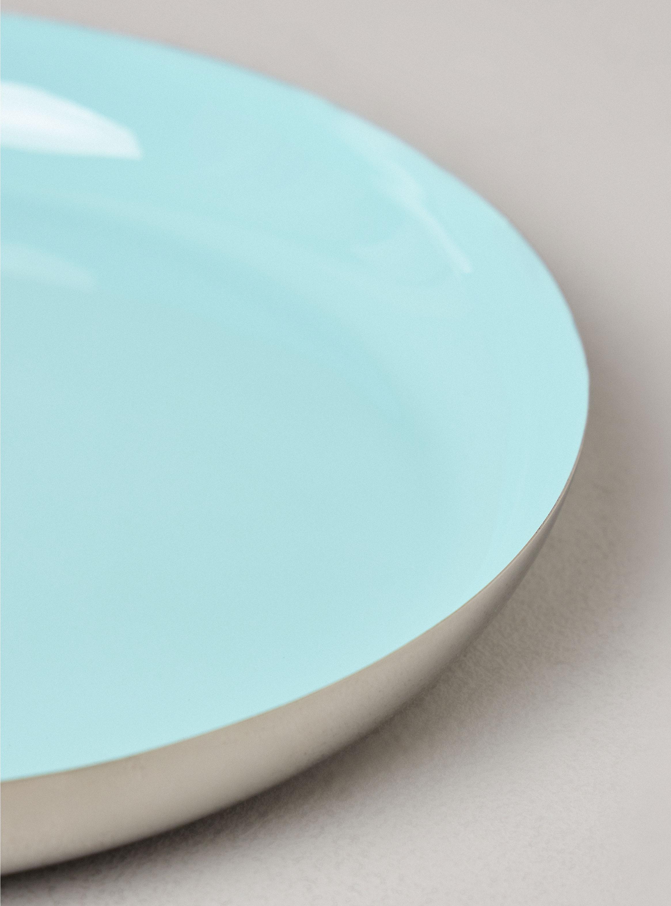 Bandeja Aqua 36x36x2.5 cm-2