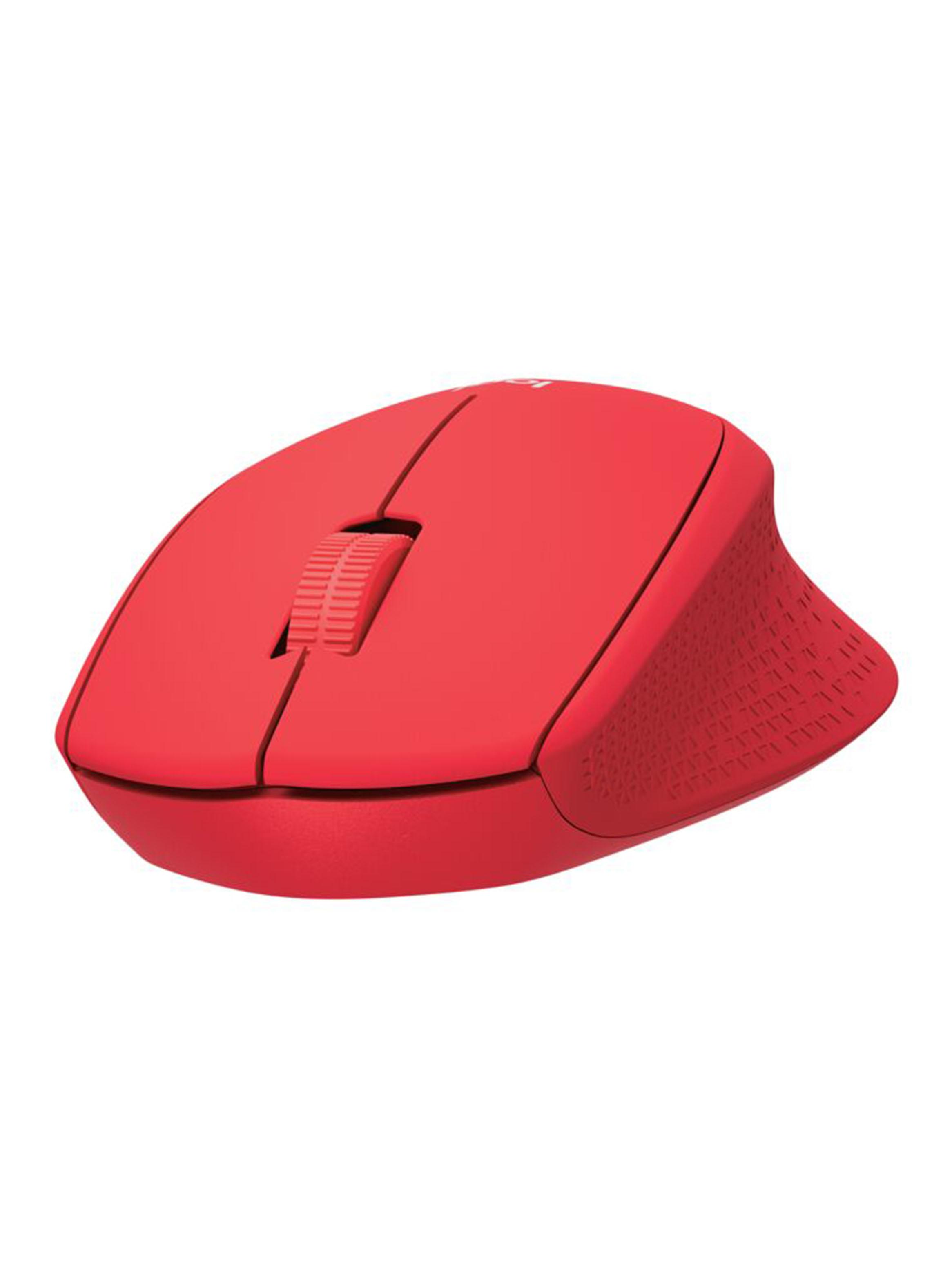 Mouse Logitech Inalámbrico M280 Rojo-2