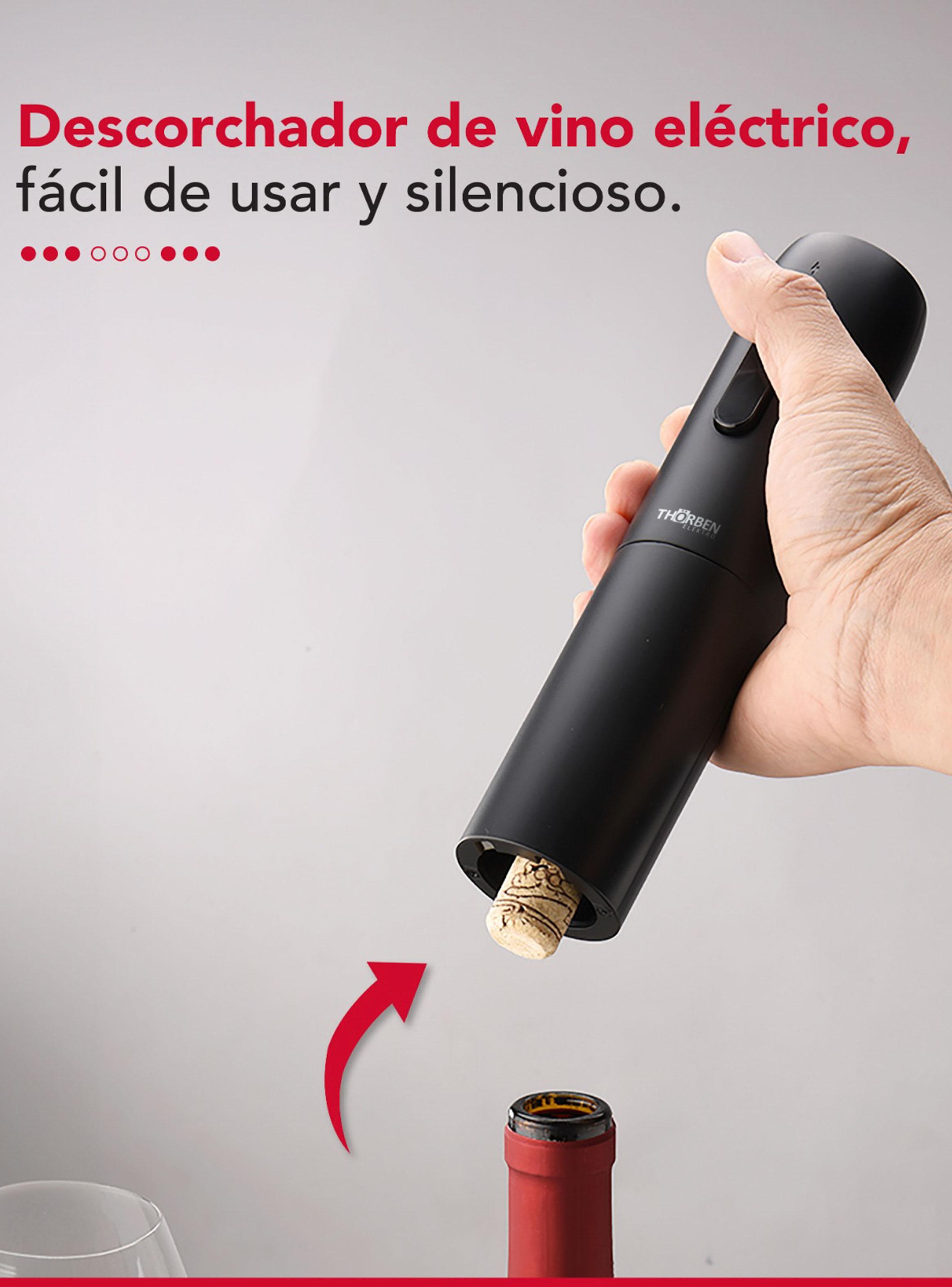 Descorchador Eléctrico USB Wine Set-2