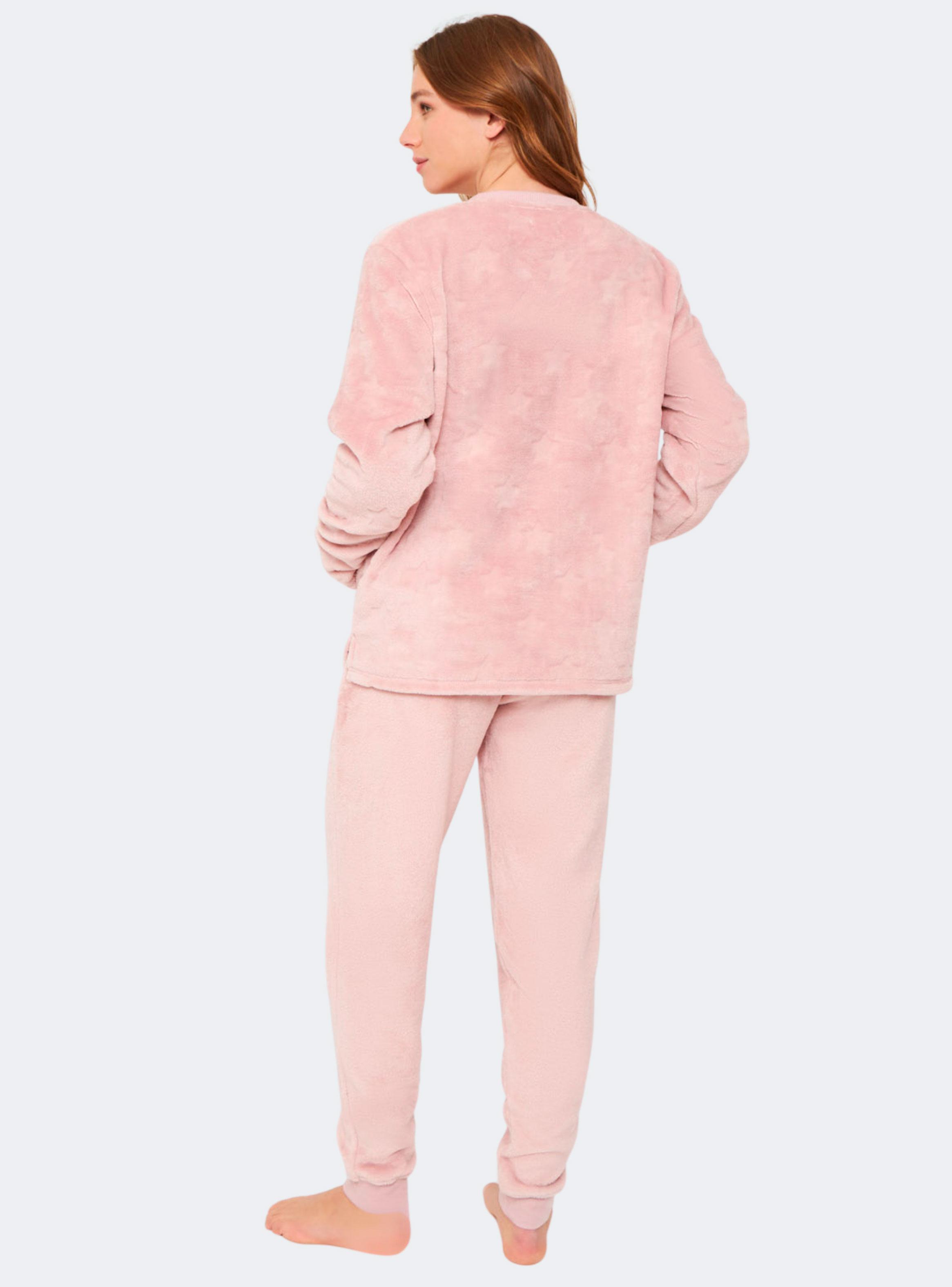 Pijama Largo Polar Fleece Color-1